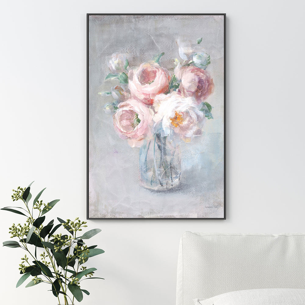 wall-art-print-canvas-poster-framed-Light Summer Blooms, Style B-by-Danhui Nai-Gioia Wall Art
