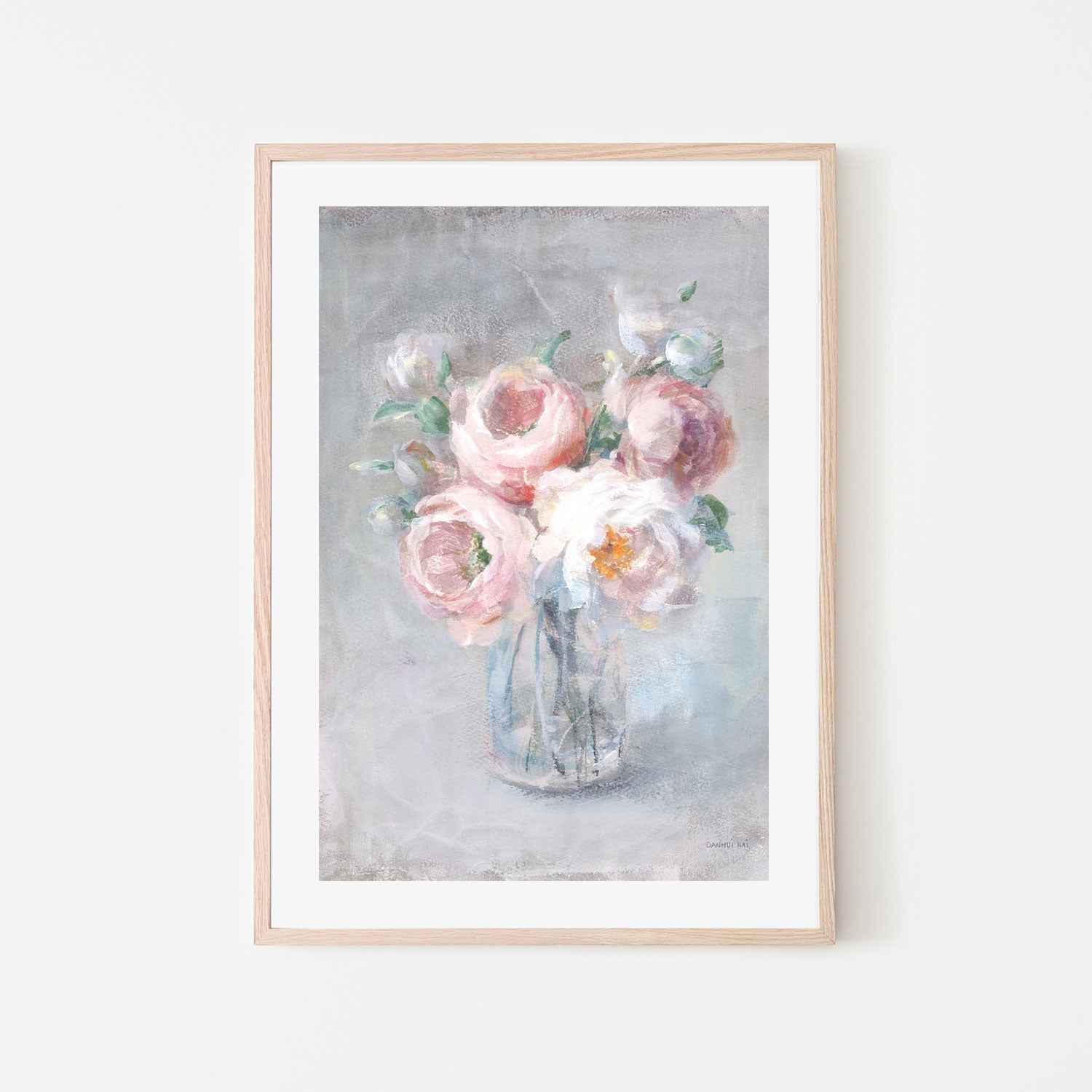 wall-art-print-canvas-poster-framed-Light Summer Blooms, Style B-by-Danhui Nai-Gioia Wall Art
