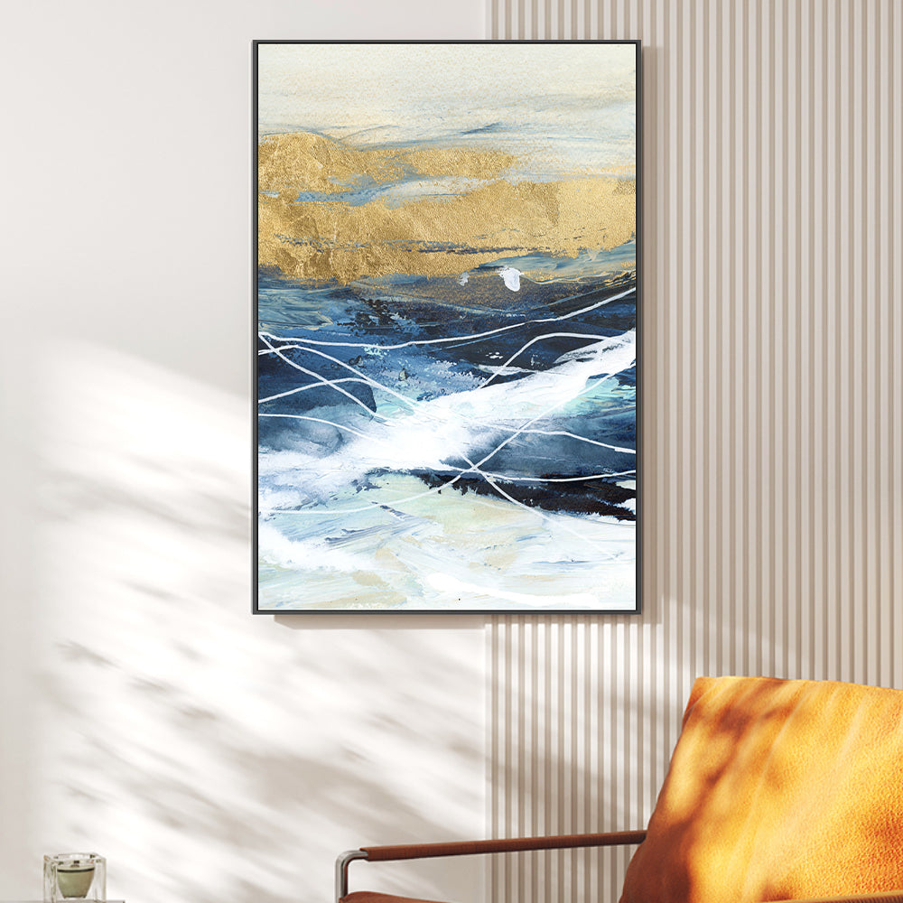 wall-art-print-canvas-poster-framed-Like A Storm, Style A , By Nina Blue-2