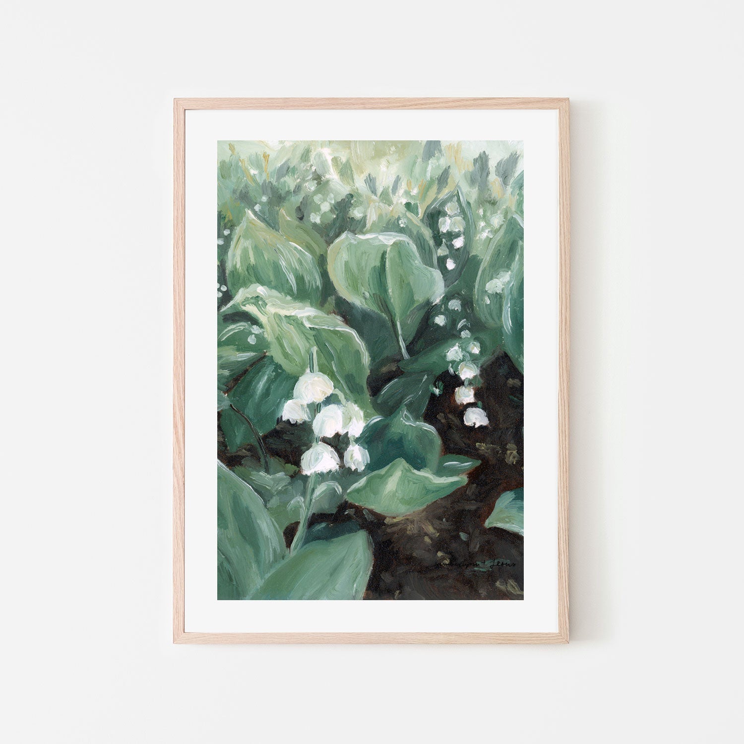 wall-art-print-canvas-poster-framed-Lilly of the Valley , By Amberlynn Lillie-6