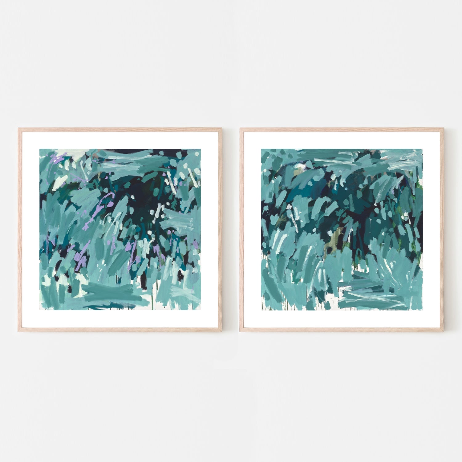 wall-art-print-canvas-poster-framed-Limelight, Style A & B, Set Of 2-6