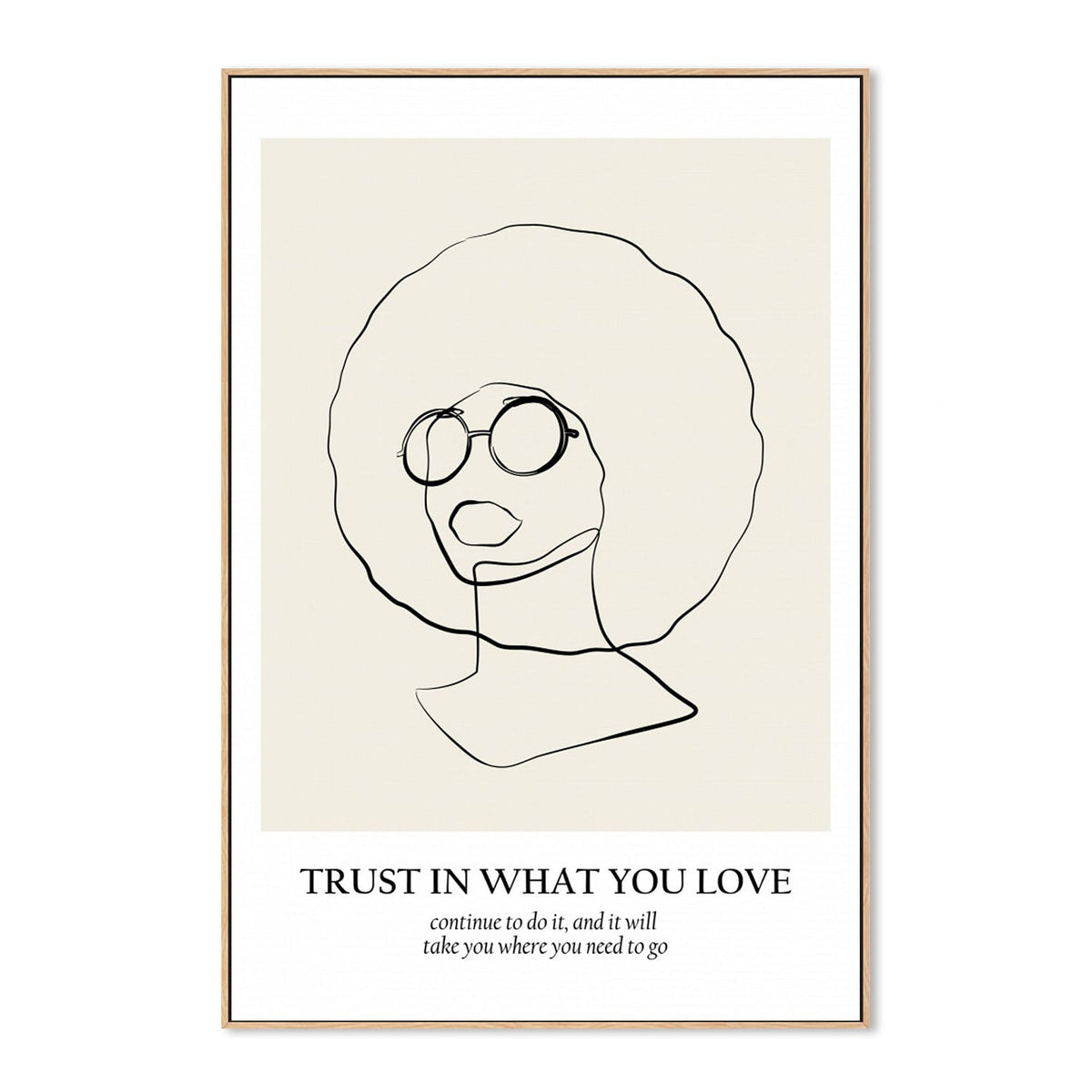 wall-art-print-canvas-poster-framed-Line Art, by Anastasiya-by-Plus X Studio-Gioia Wall Art