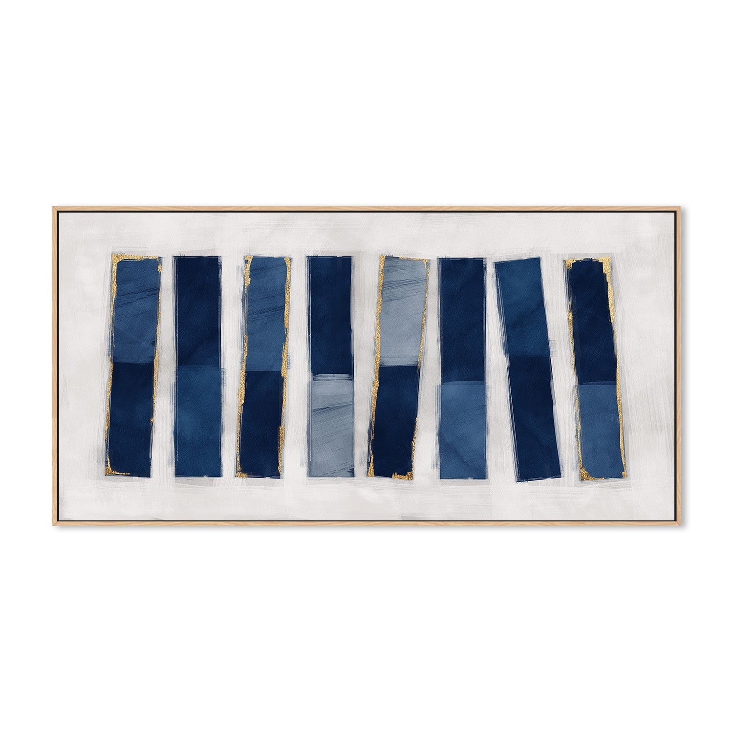 wall-art-print-canvas-poster-framed-Lined Up, Style A , By Oliver Tabby-4