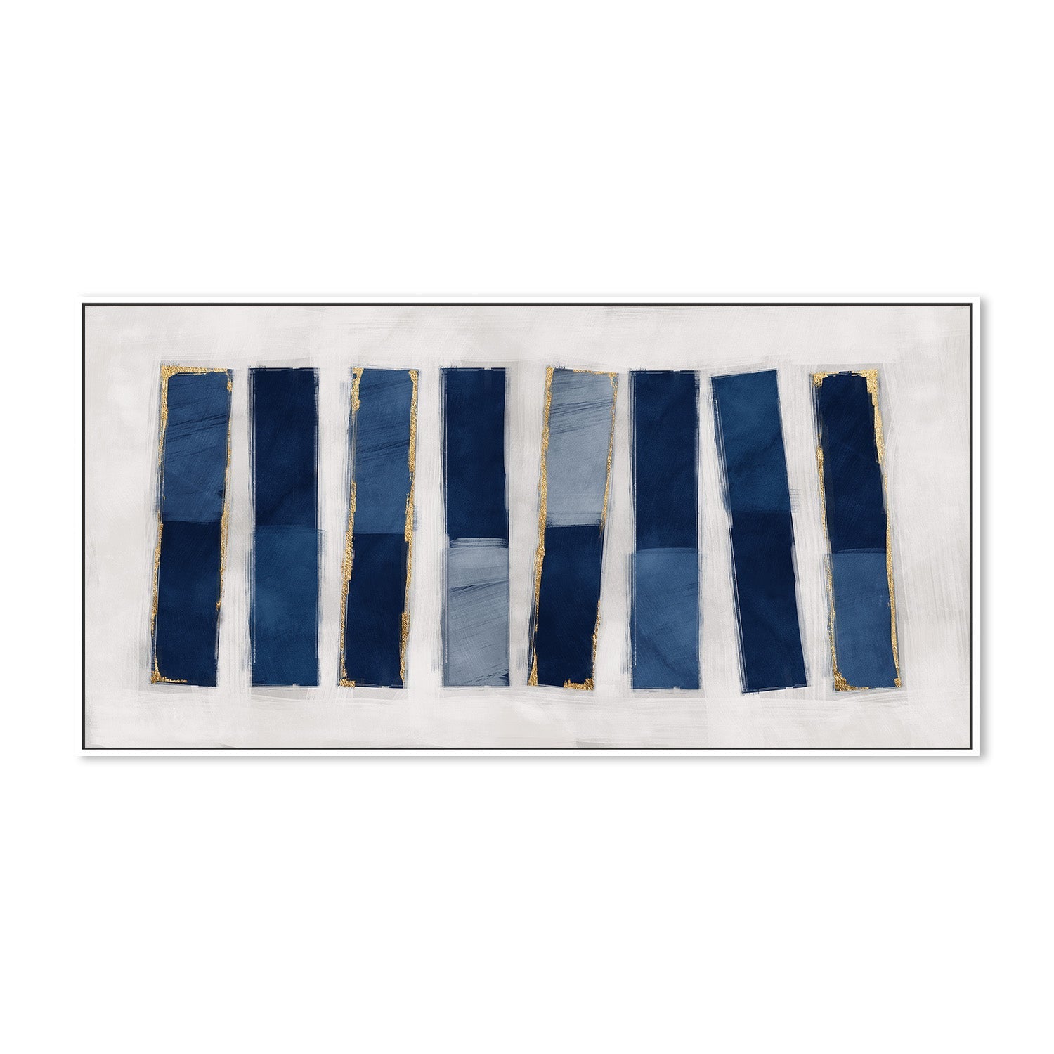 wall-art-print-canvas-poster-framed-Lined Up, Style A , By Oliver Tabby-5