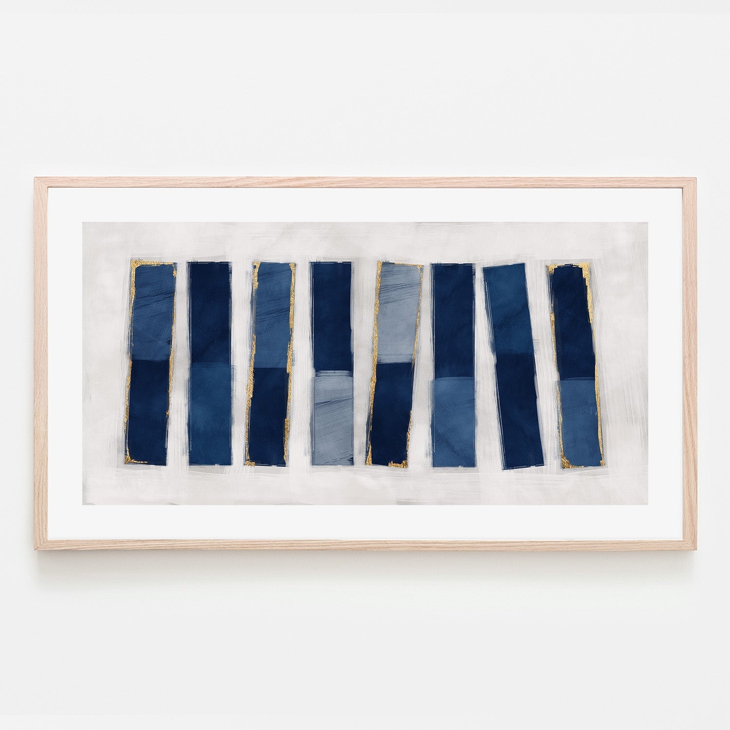 wall-art-print-canvas-poster-framed-Lined Up, Style A , By Oliver Tabby-6