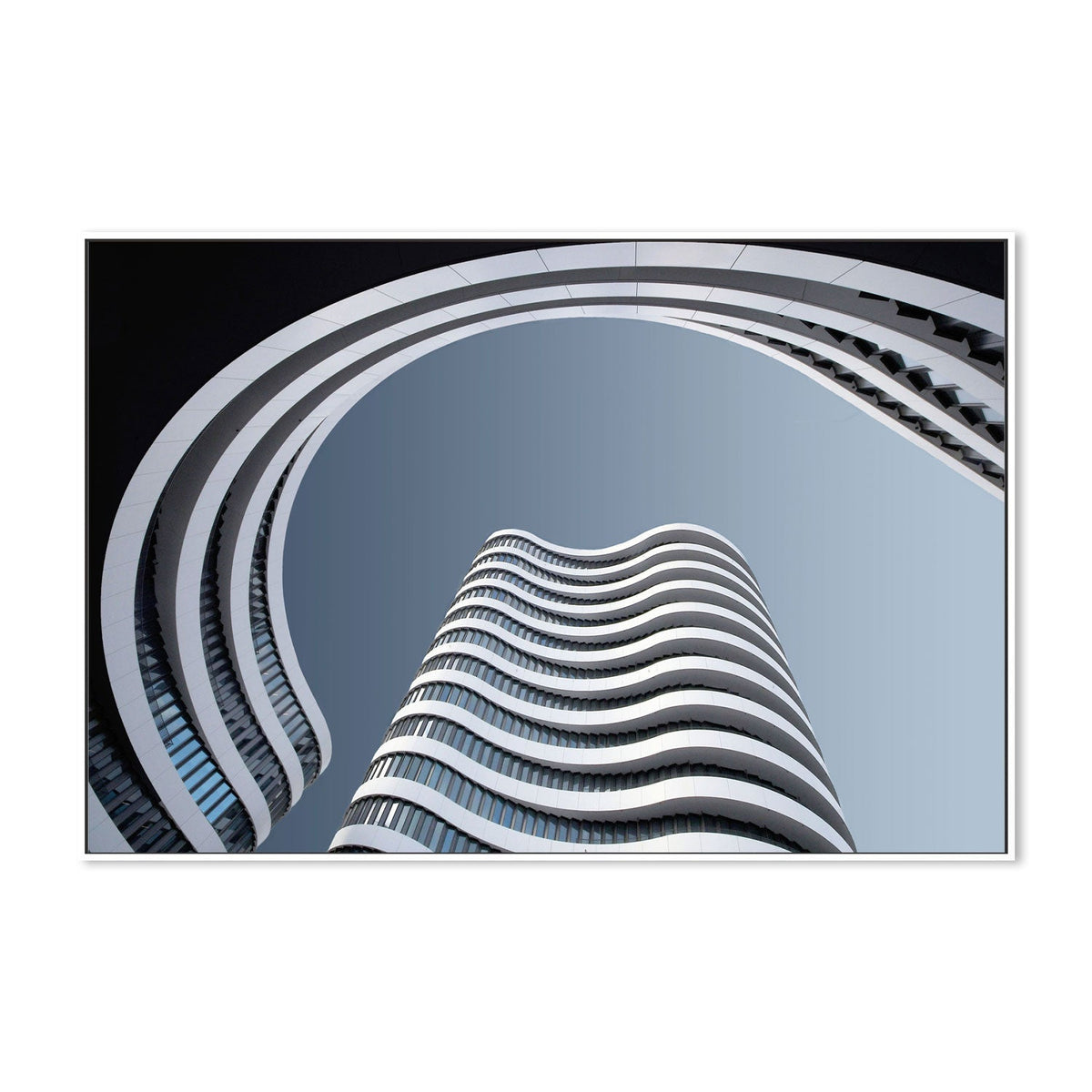 wall-art-print-canvas-poster-framed-Lines And Waves, by Renate Reichert-by-Plus X Studio-Gioia Wall Art