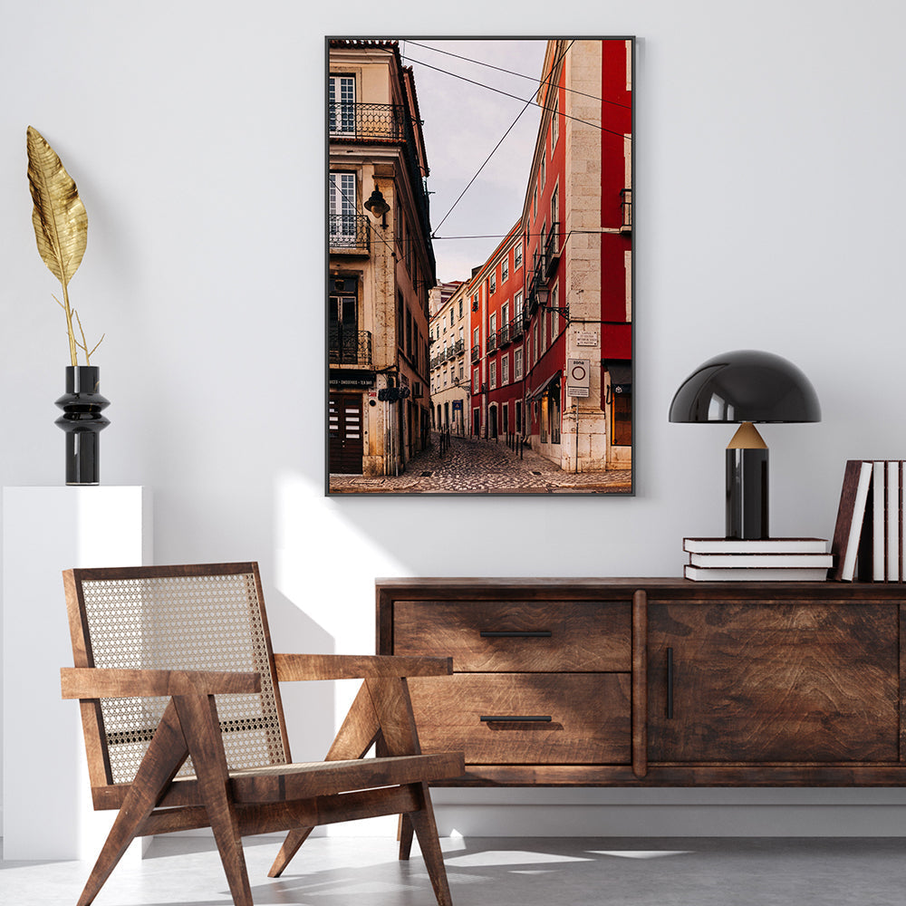 Lisbon, Portugal, Style A-Gioia-Prints-Framed-Canvas-Poster-GIOIA-WALL-ART