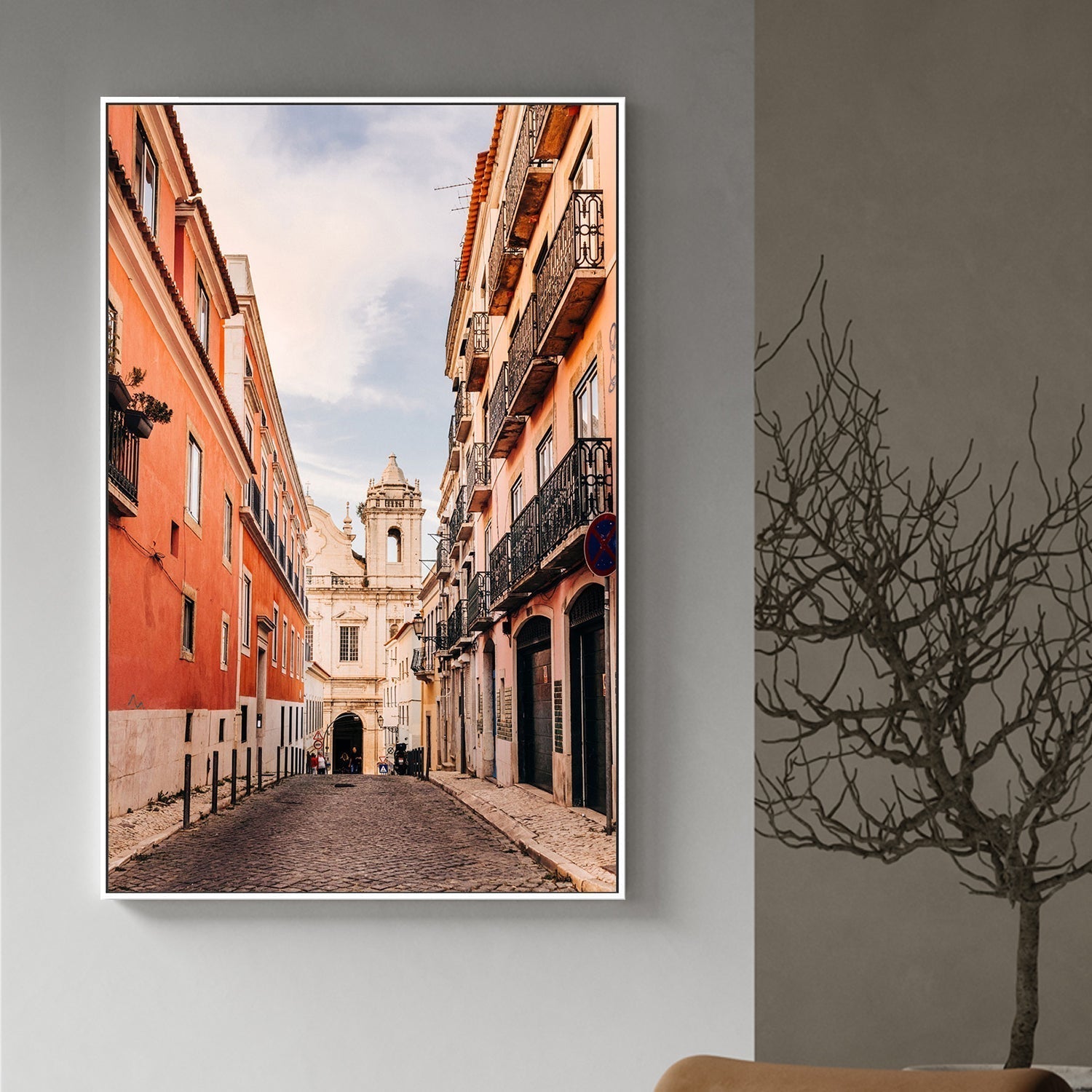 Lisbon, Portugal, Style B-Gioia-Prints-Framed-Canvas-Poster-GIOIA-WALL-ART