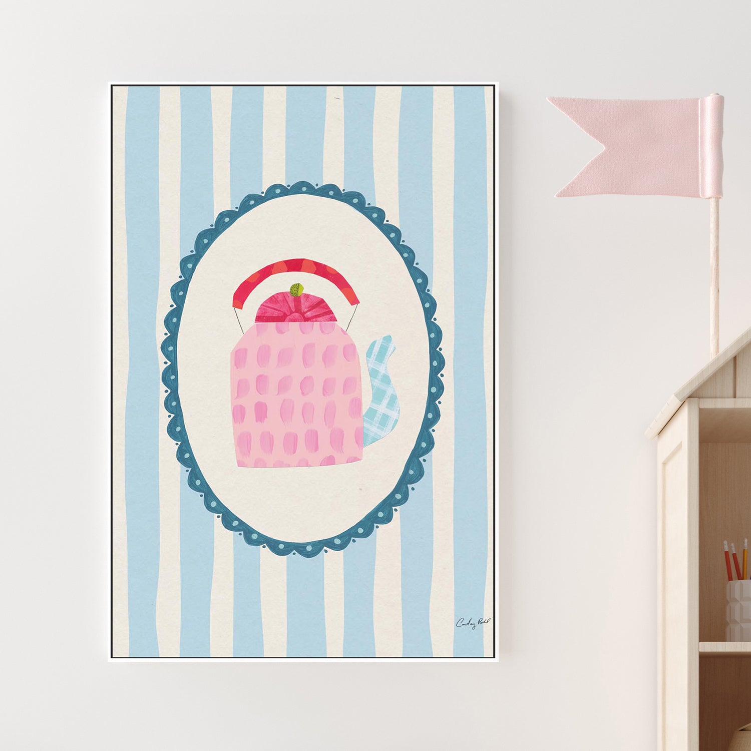wall-art-print-canvas-poster-framed-Little Teapot, Style A-2