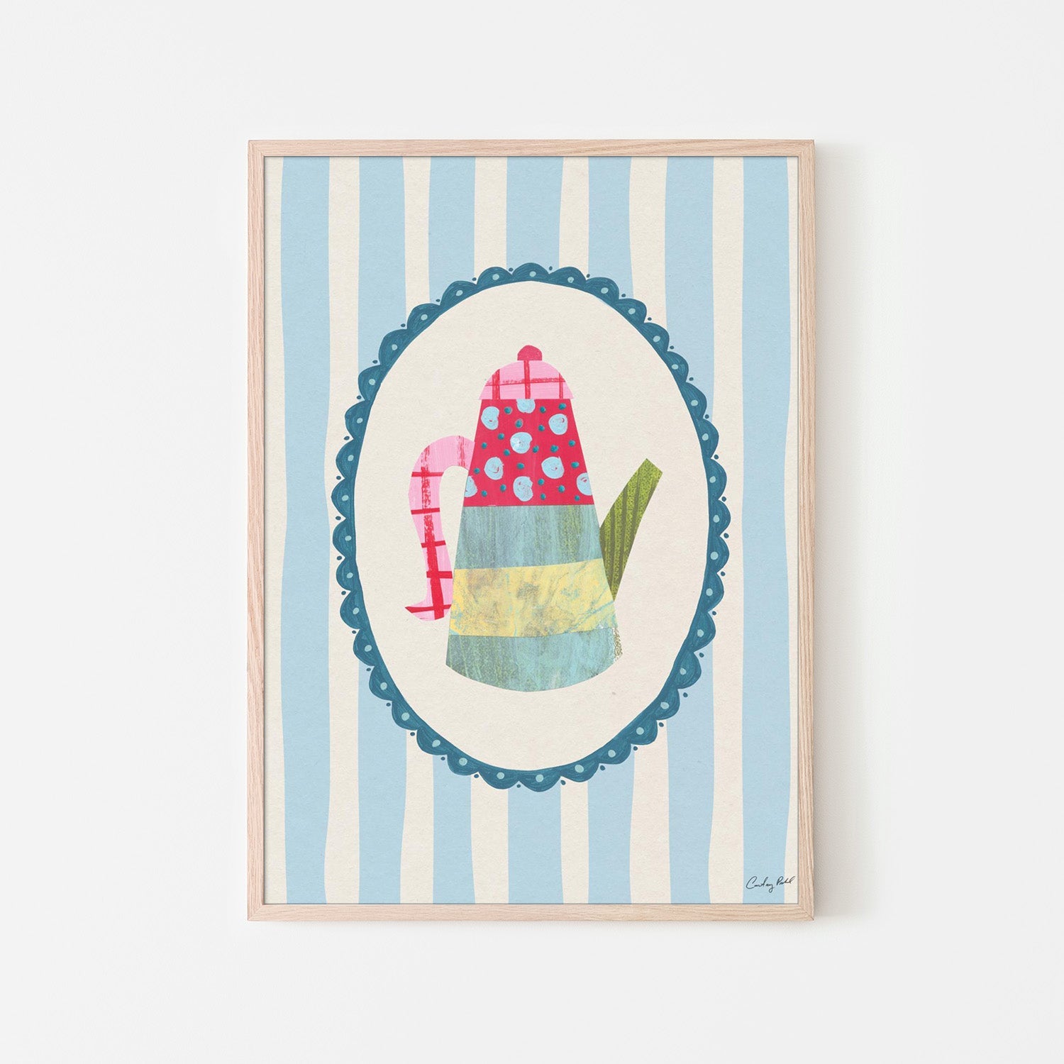 wall-art-print-canvas-poster-framed-Little Teapot, Style C-6
