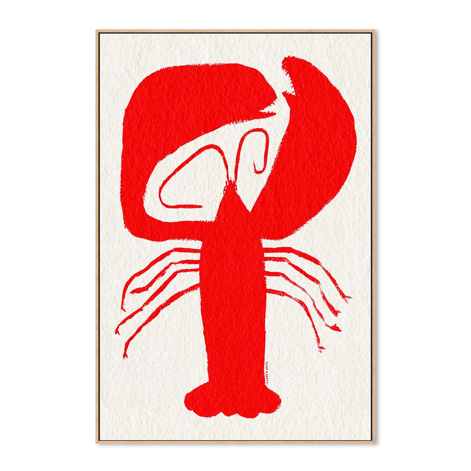 wall-art-print-canvas-poster-framed-LOBSTER-3