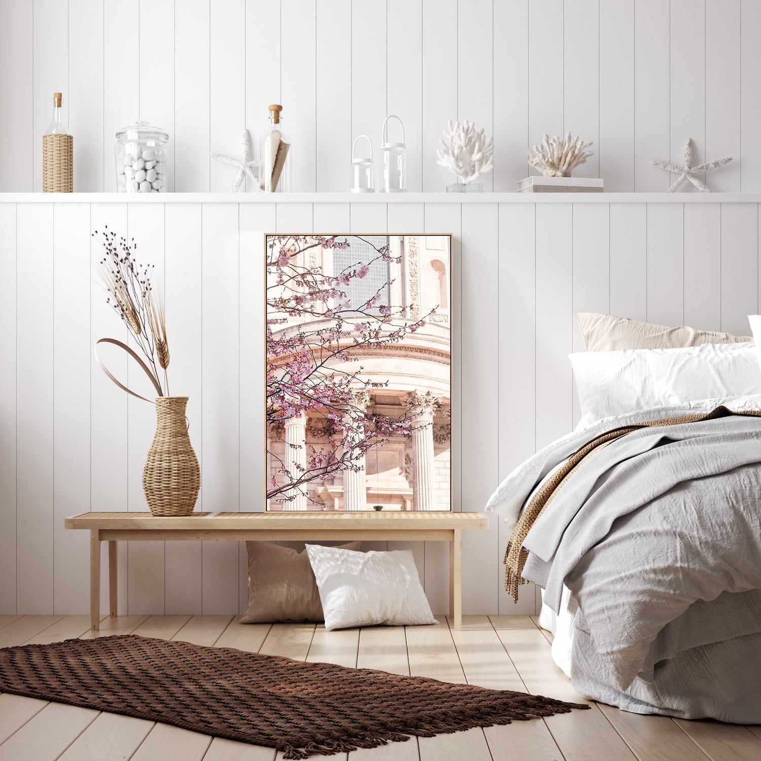 wall-art-print-canvas-poster-framed-London Blossom , By Pictufy-7