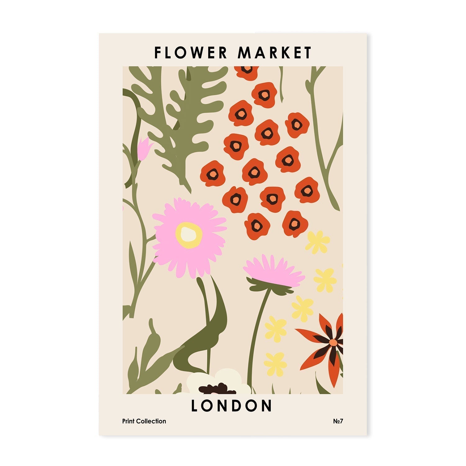 wall-art-print-canvas-poster-framed-London Flower Market-GIOIA-WALL-ART