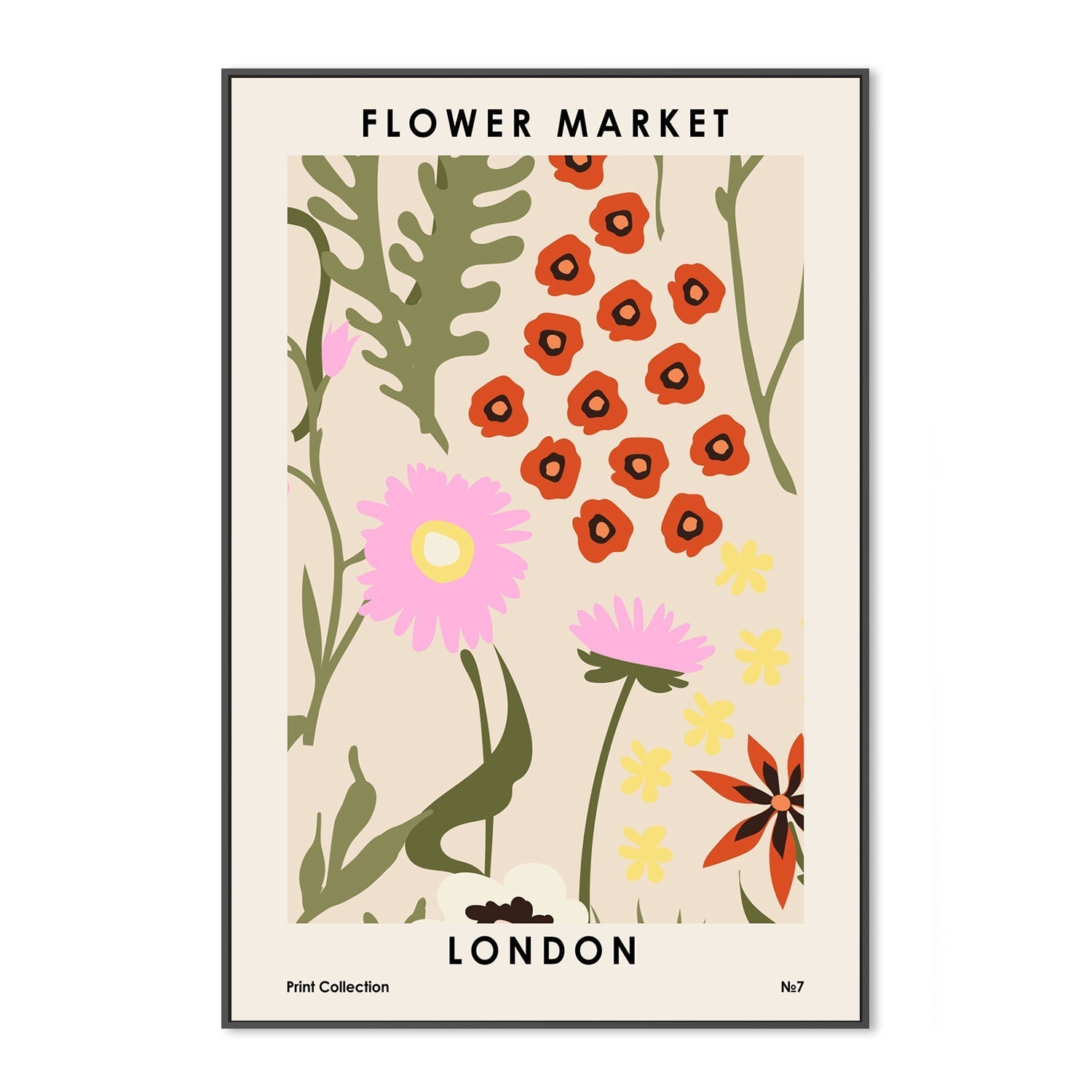 wall-art-print-canvas-poster-framed-London Flower Market-GIOIA-WALL-ART