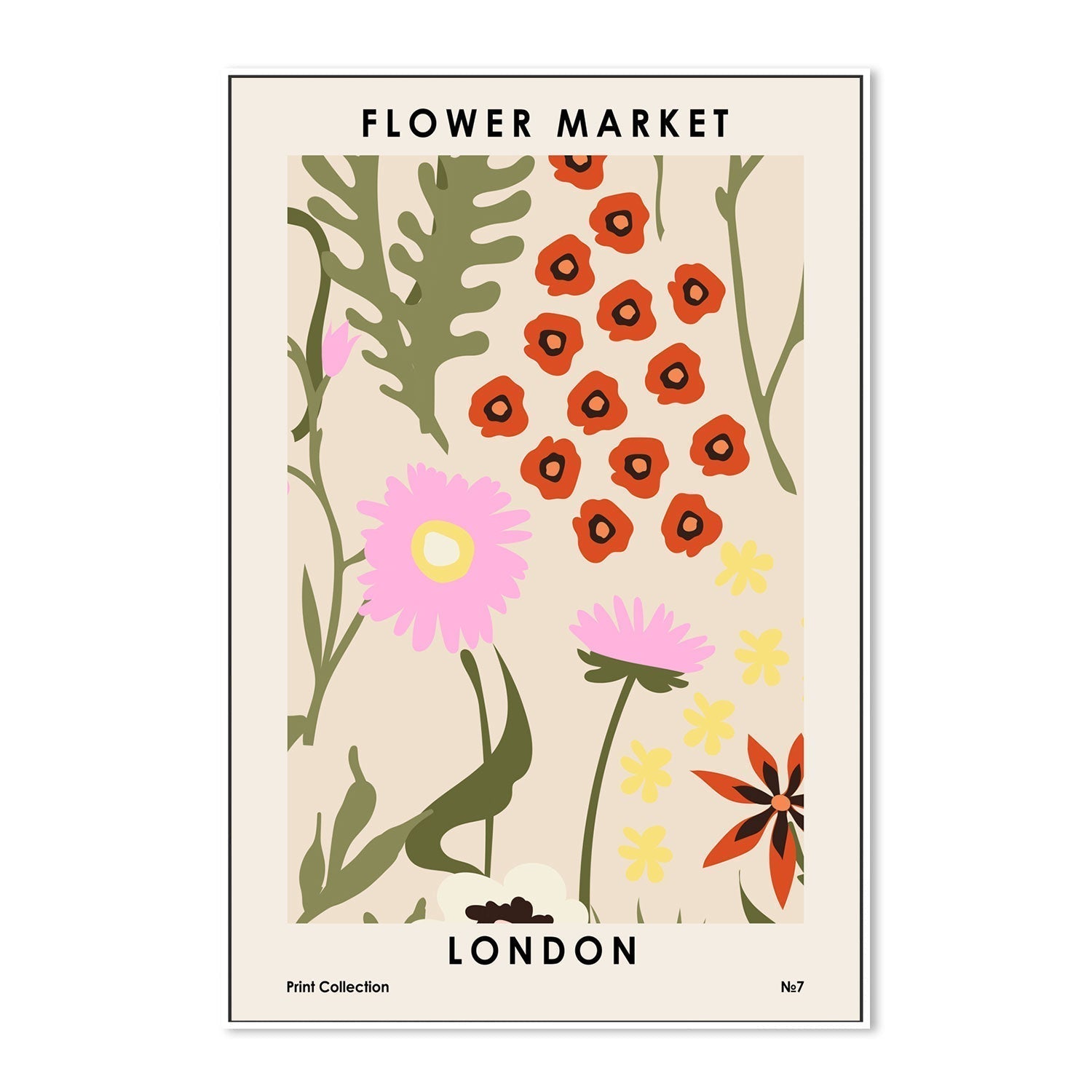 wall-art-print-canvas-poster-framed-London Flower Market-GIOIA-WALL-ART