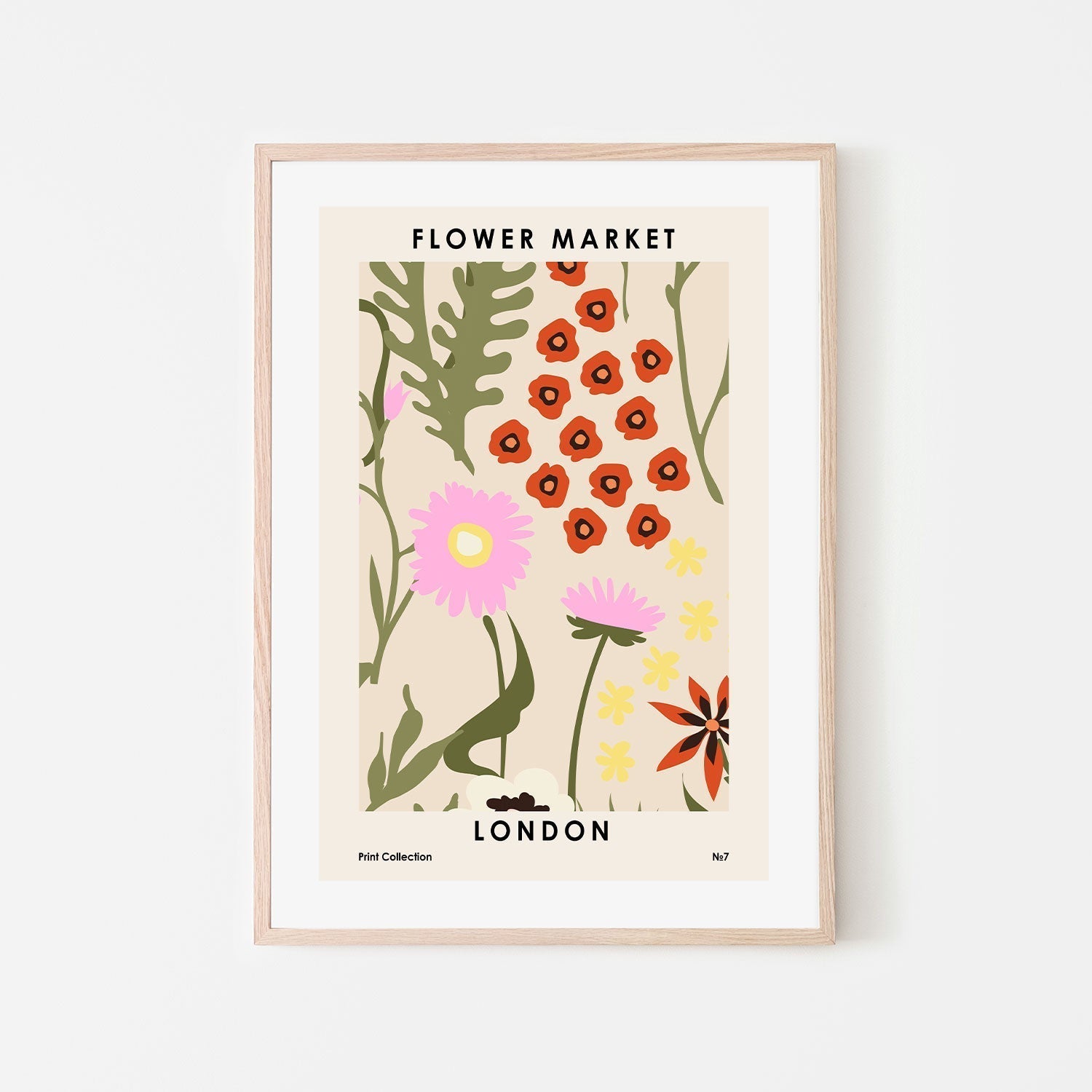 wall-art-print-canvas-poster-framed-London Flower Market-GIOIA-WALL-ART