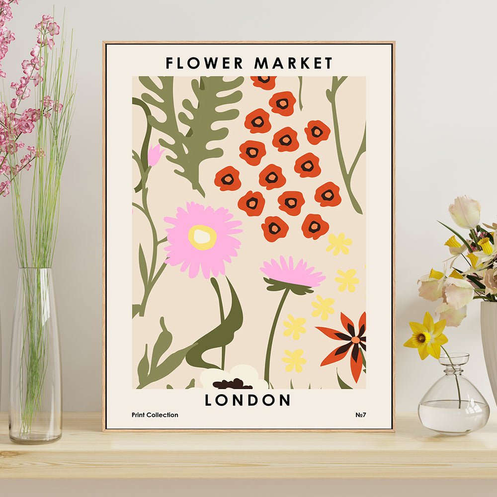 wall-art-print-canvas-poster-framed-London Flower Market-GIOIA-WALL-ART