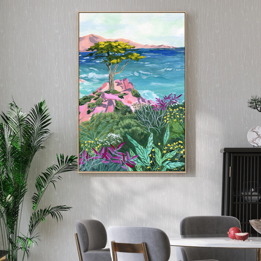 wall-art-print-canvas-poster-framed-Lone Cypress-2