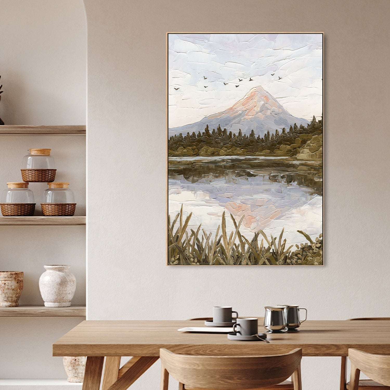 wall-art-print-canvas-poster-framed-Lonely Mountain , By Hannah Weisner-2