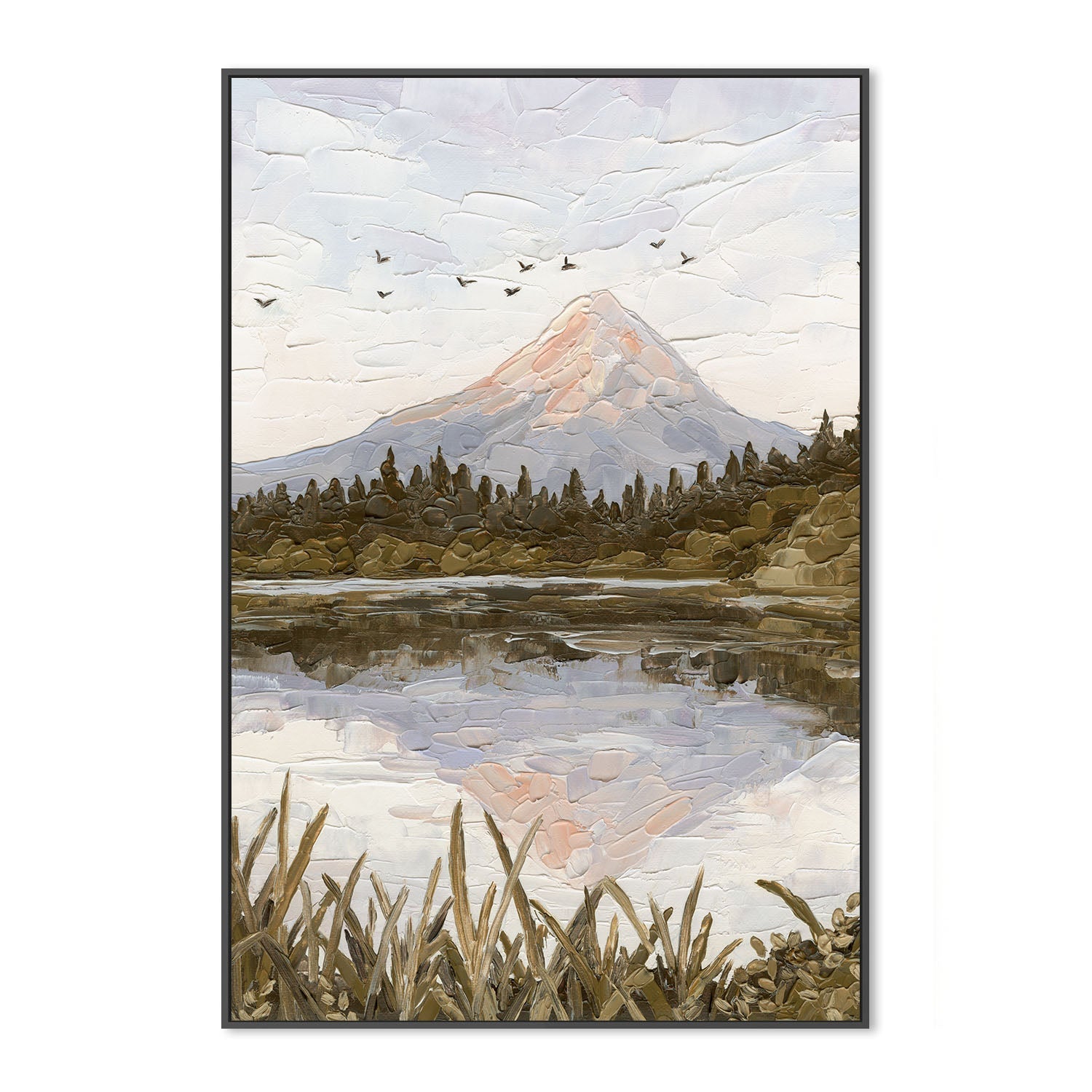 wall-art-print-canvas-poster-framed-Lonely Mountain , By Hannah Weisner-3