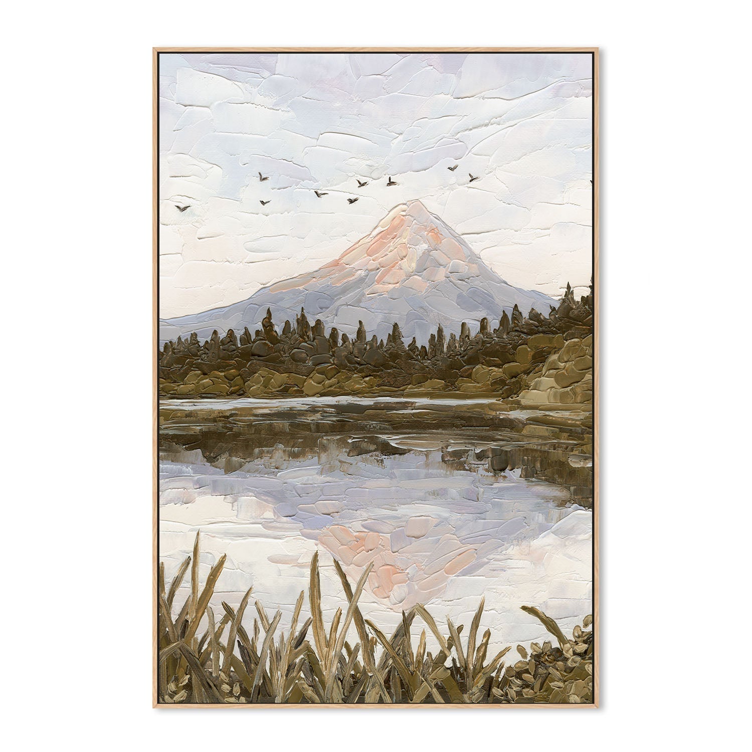 wall-art-print-canvas-poster-framed-Lonely Mountain , By Hannah Weisner-4