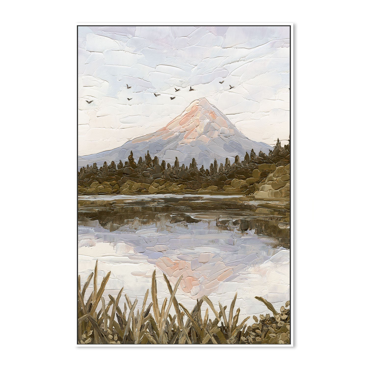 wall-art-print-canvas-poster-framed-Lonely Mountain , By Hannah Weisner-5