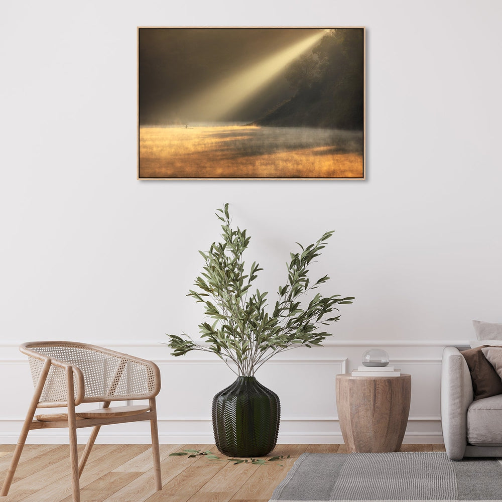 Lonely Under The Dawn, by Nguyen Tan Tuan-Gioia-Prints-Framed-Canvas-Poster-GIOIA-WALL-ART