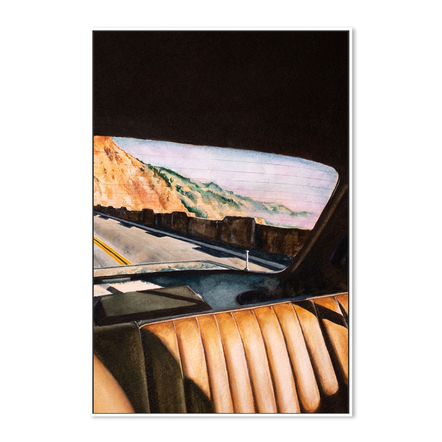 wall-art-print-canvas-poster-framed-Looking Back , By Julia Ockert-GIOIA-WALL-ART