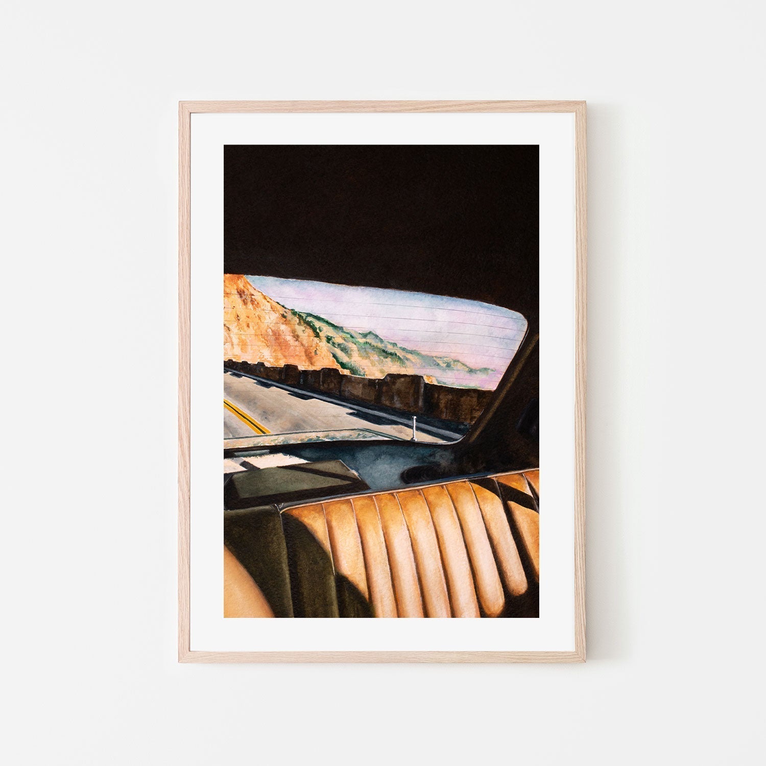 wall-art-print-canvas-poster-framed-Looking Back , By Julia Ockert-GIOIA-WALL-ART