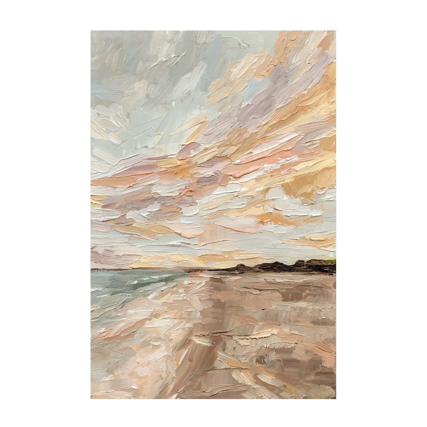 wall-art-print-canvas-poster-framed-Looking For Seashells , By Hannah Weisner-1