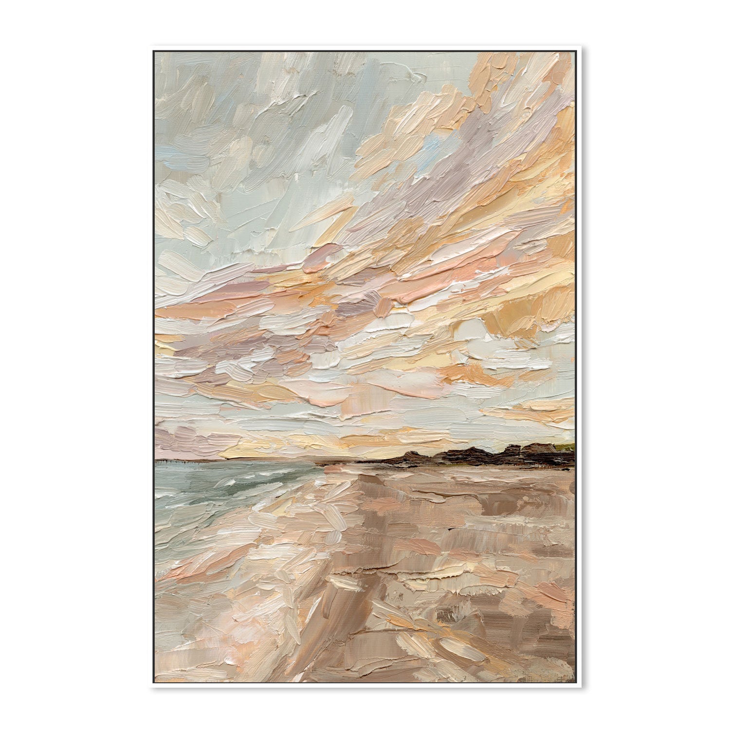 wall-art-print-canvas-poster-framed-Looking For Seashells , By Hannah Weisner-5