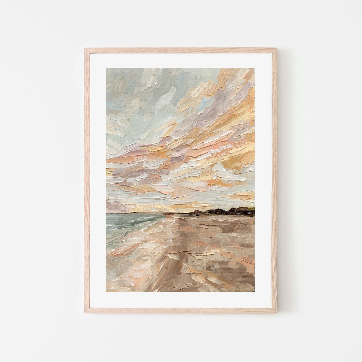 wall-art-print-canvas-poster-framed-Looking For Seashells , By Hannah Weisner-6