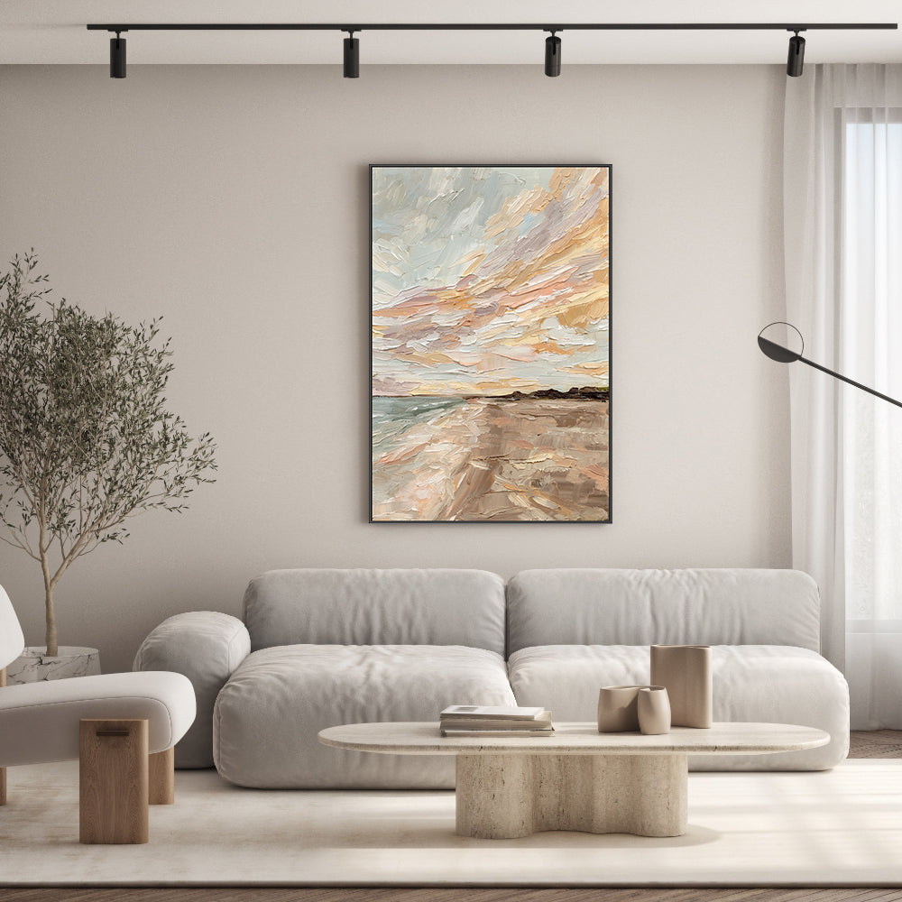 wall-art-print-canvas-poster-framed-Looking For Seashells , By Hannah Weisner-7