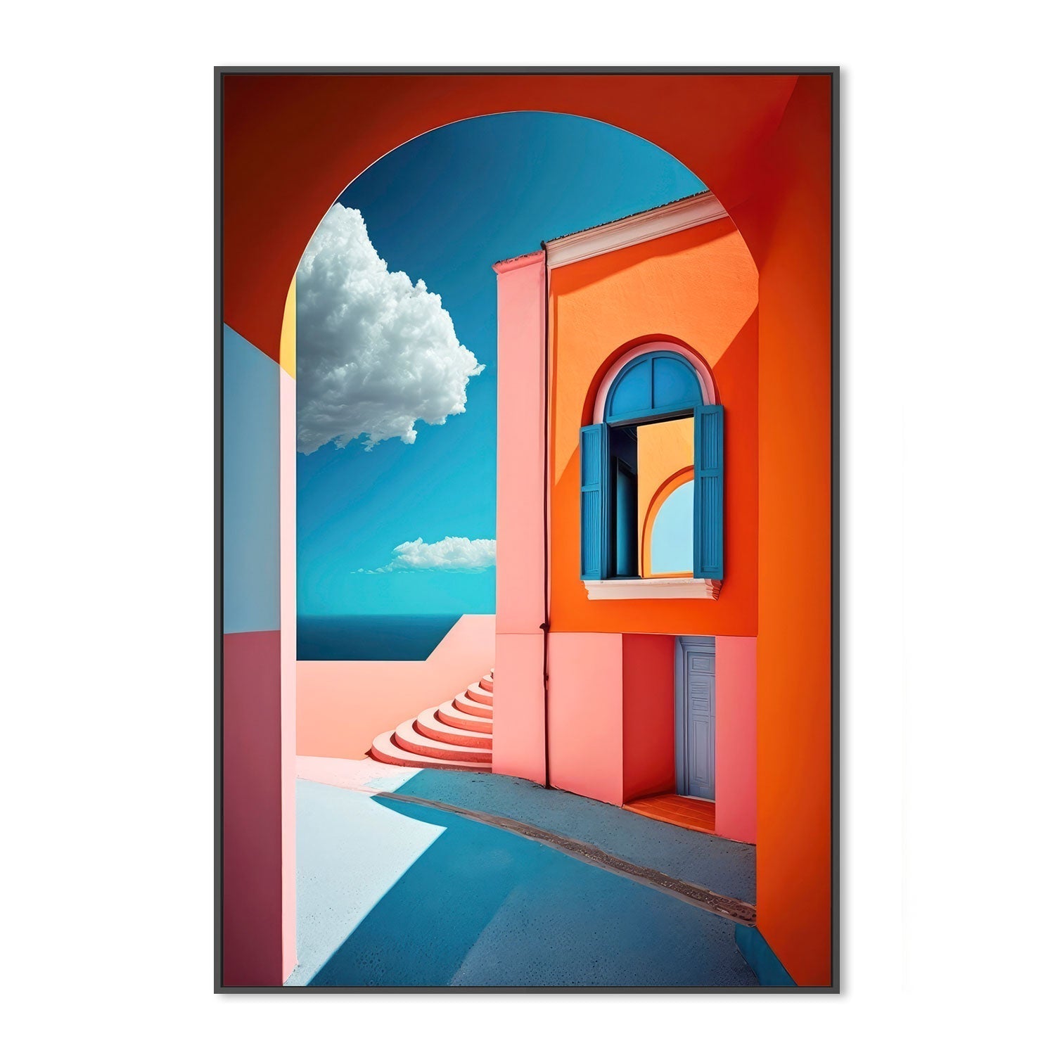 wall-art-print-canvas-poster-framed-Looking Out , By Treechild-GIOIA-WALL-ART