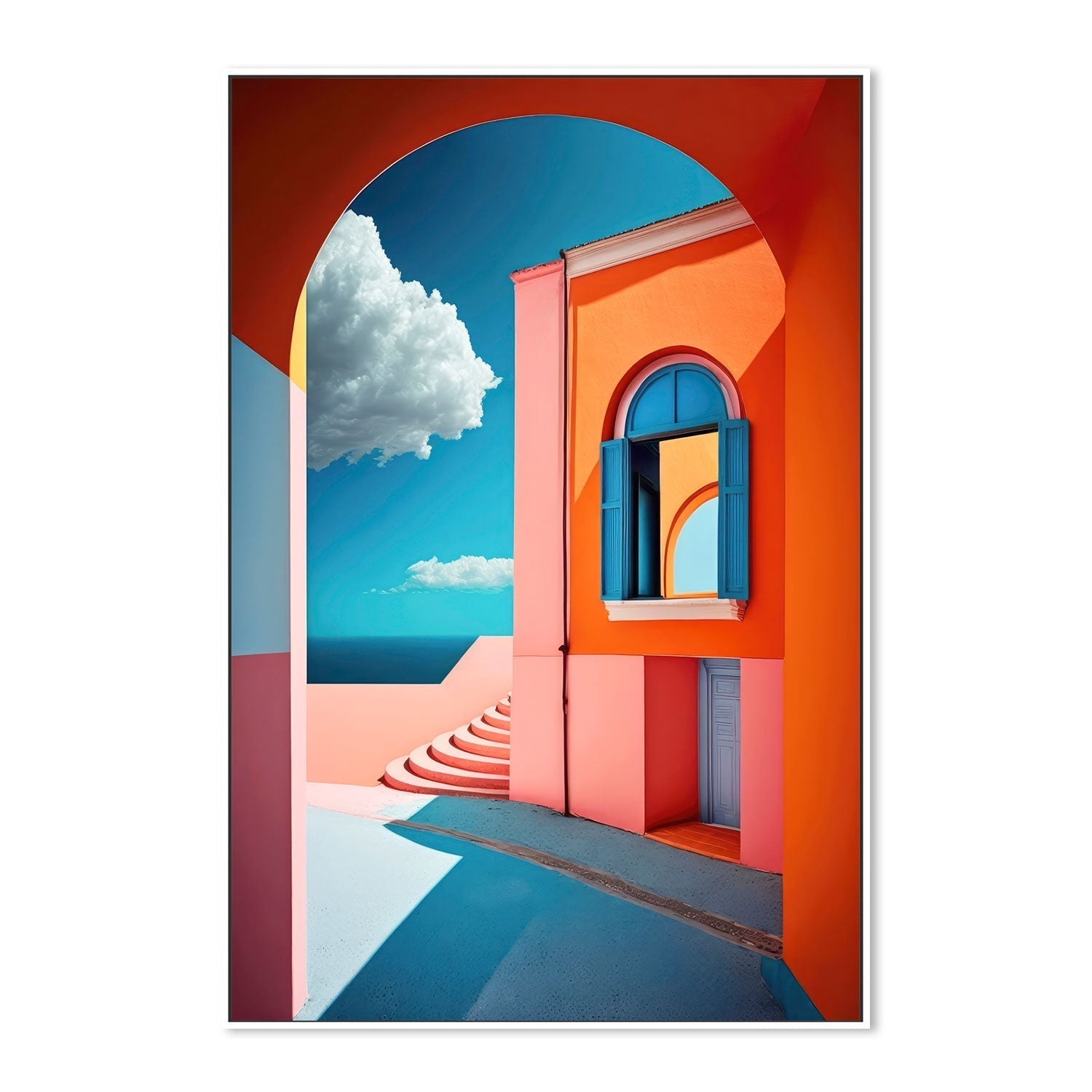 wall-art-print-canvas-poster-framed-Looking Out , By Treechild-GIOIA-WALL-ART