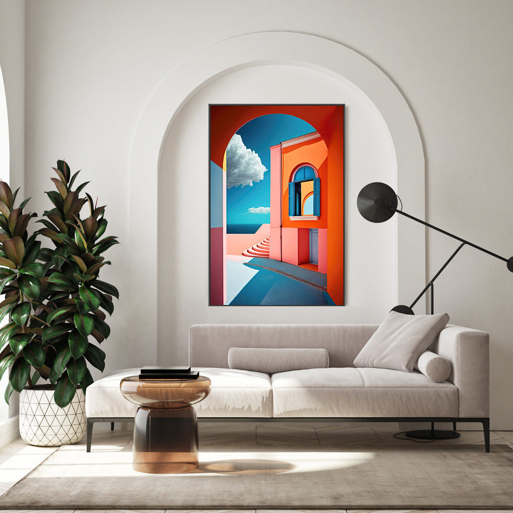 wall-art-print-canvas-poster-framed-Looking Out , By Treechild-GIOIA-WALL-ART