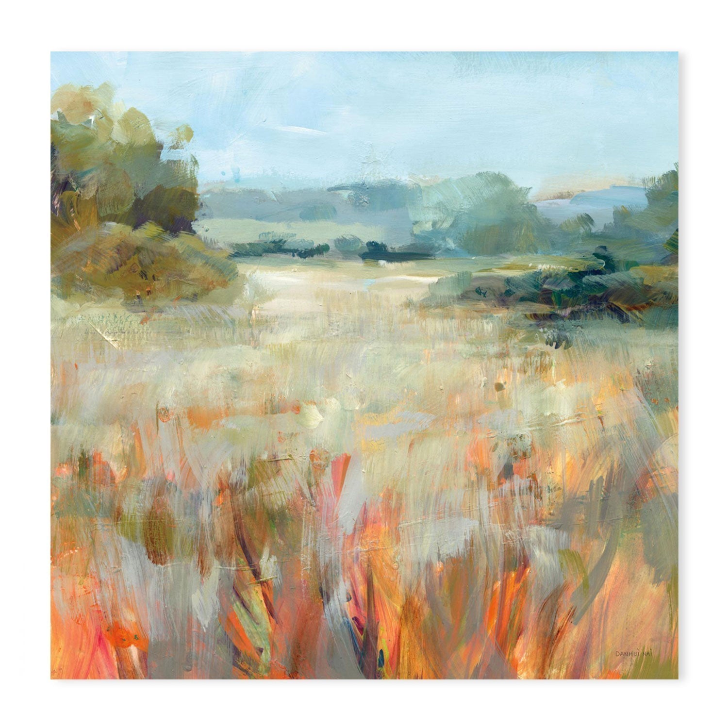wall-art-print-canvas-poster-framed-Lost in the Grasses-by-Danhui Nai-Gioia Wall Art