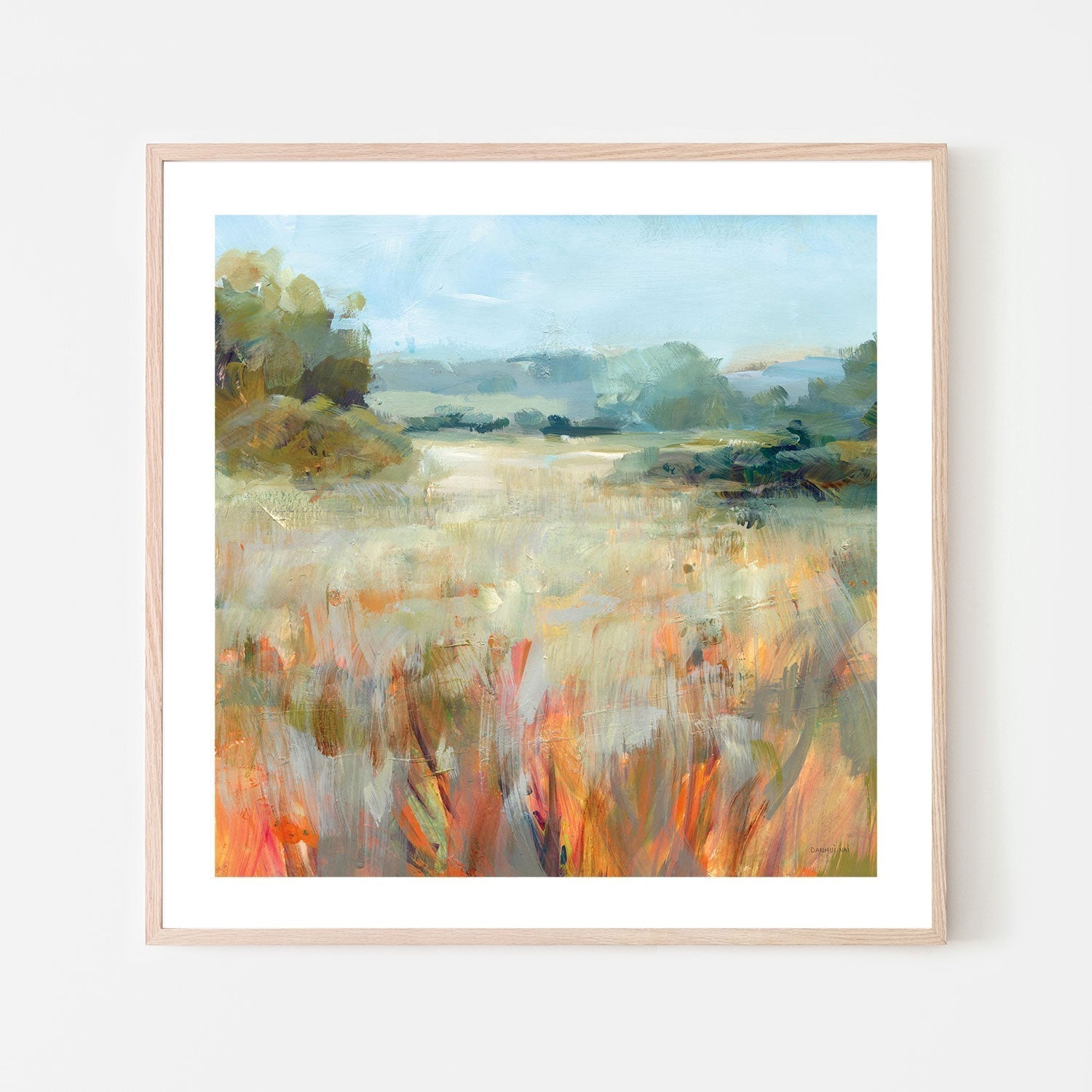 wall-art-print-canvas-poster-framed-Lost in the Grasses-by-Danhui Nai-Gioia Wall Art