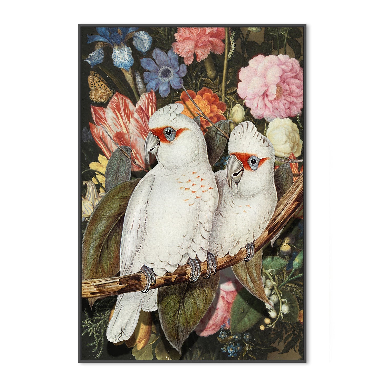 wall-art-print-canvas-poster-framed-Lovebirds-3