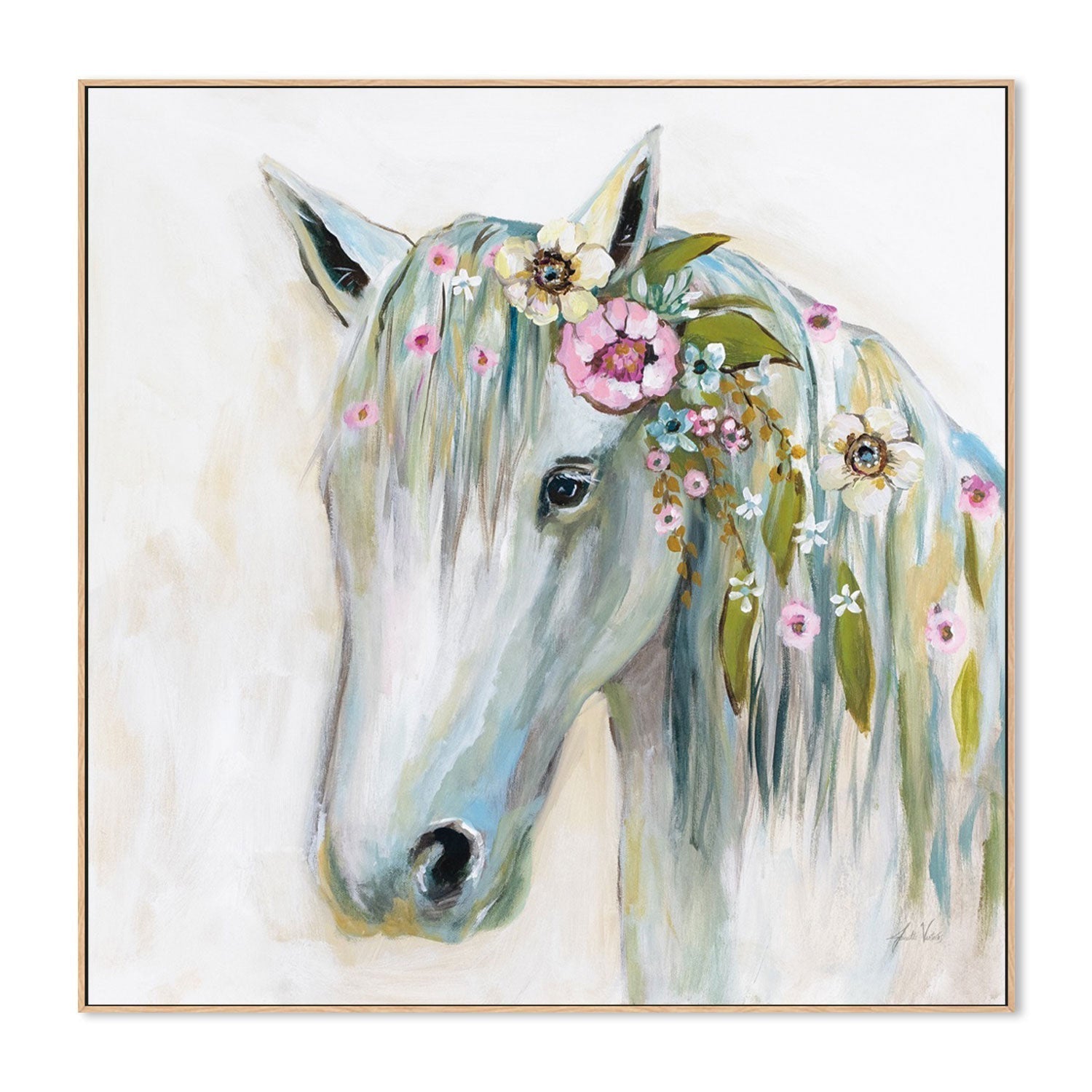 wall-art-print-canvas-poster-framed-Lovely, Style B-by-Jeanette Vertentes-Gioia Wall Art