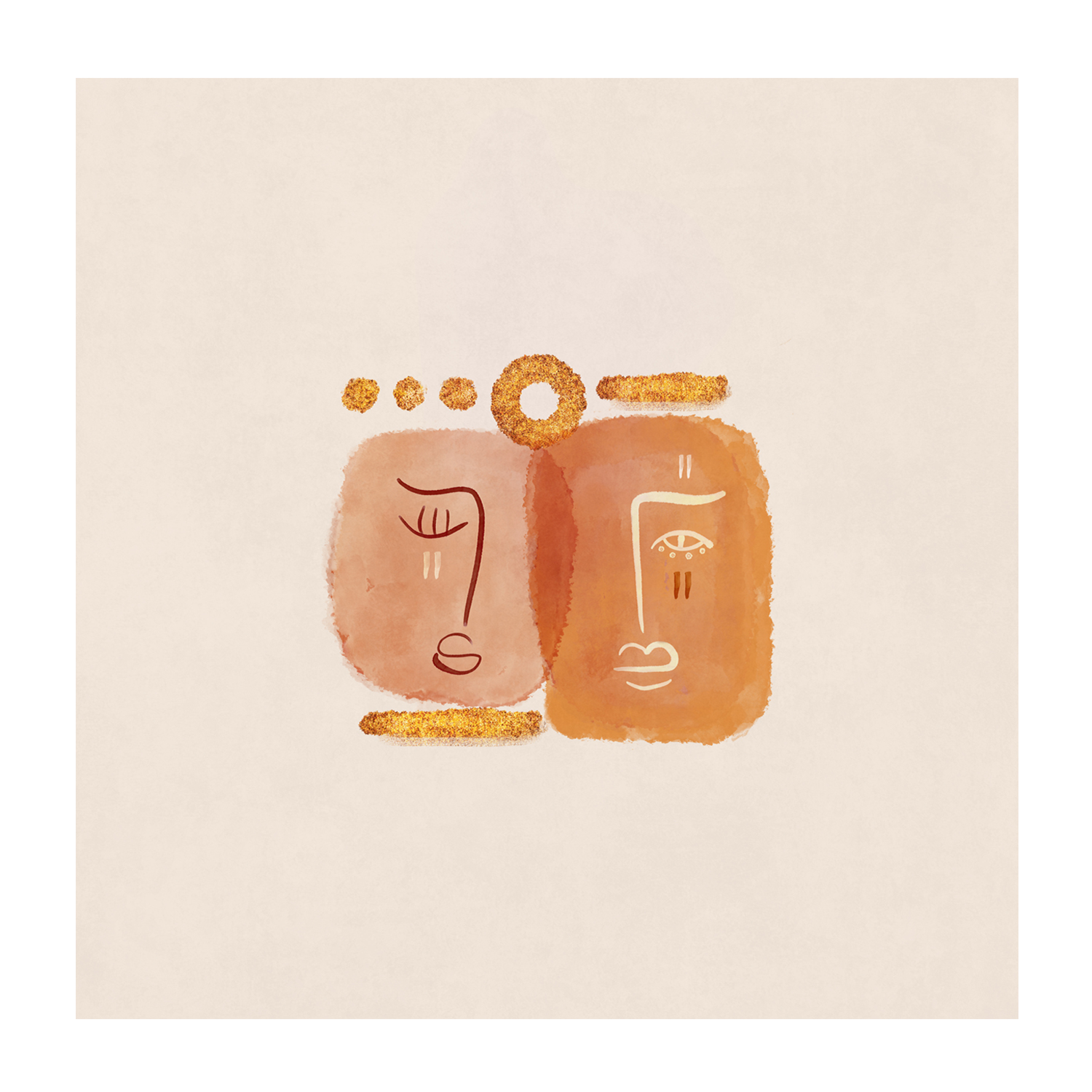 wall-art-print-canvas-poster-framed-Lovers , By Emel Tunaboylu-GIOIA-WALL-ART