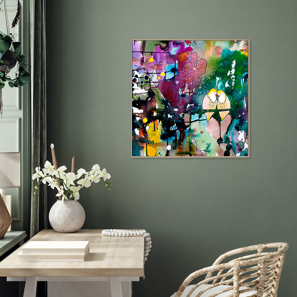 wall-art-print-canvas-poster-framed-Lovers Trance-by-Sylvie Demers-Gioia Wall Art