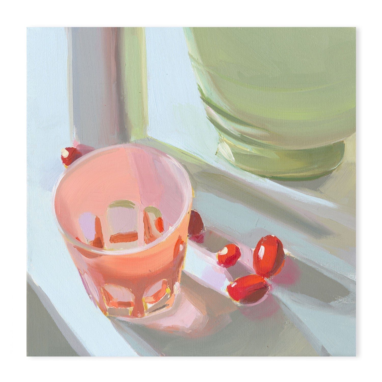 wall-art-print-canvas-poster-framed-Low Ball-by-Jenny Westenhofer Art-Gioia Wall Art