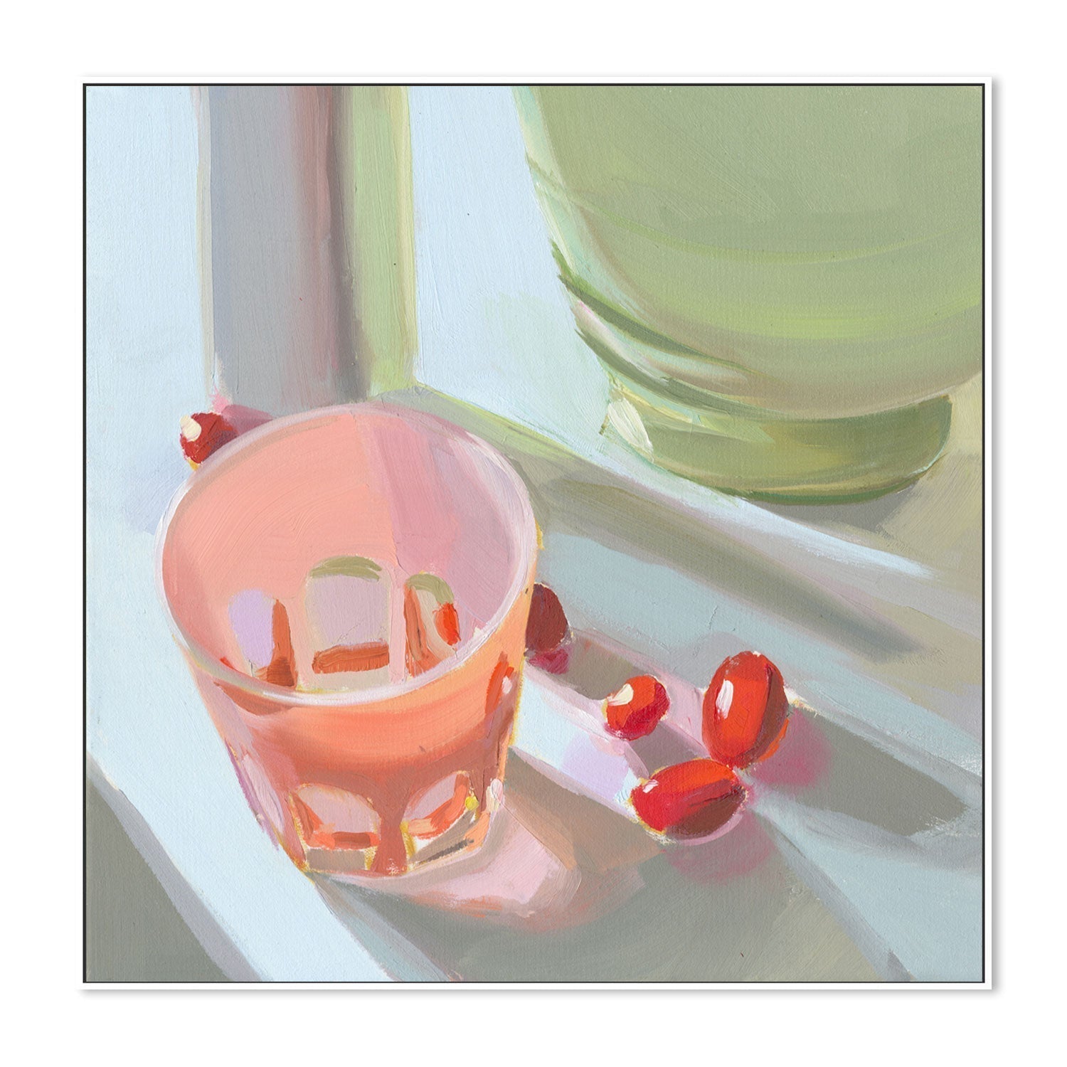 wall-art-print-canvas-poster-framed-Low Ball-by-Jenny Westenhofer Art-Gioia Wall Art