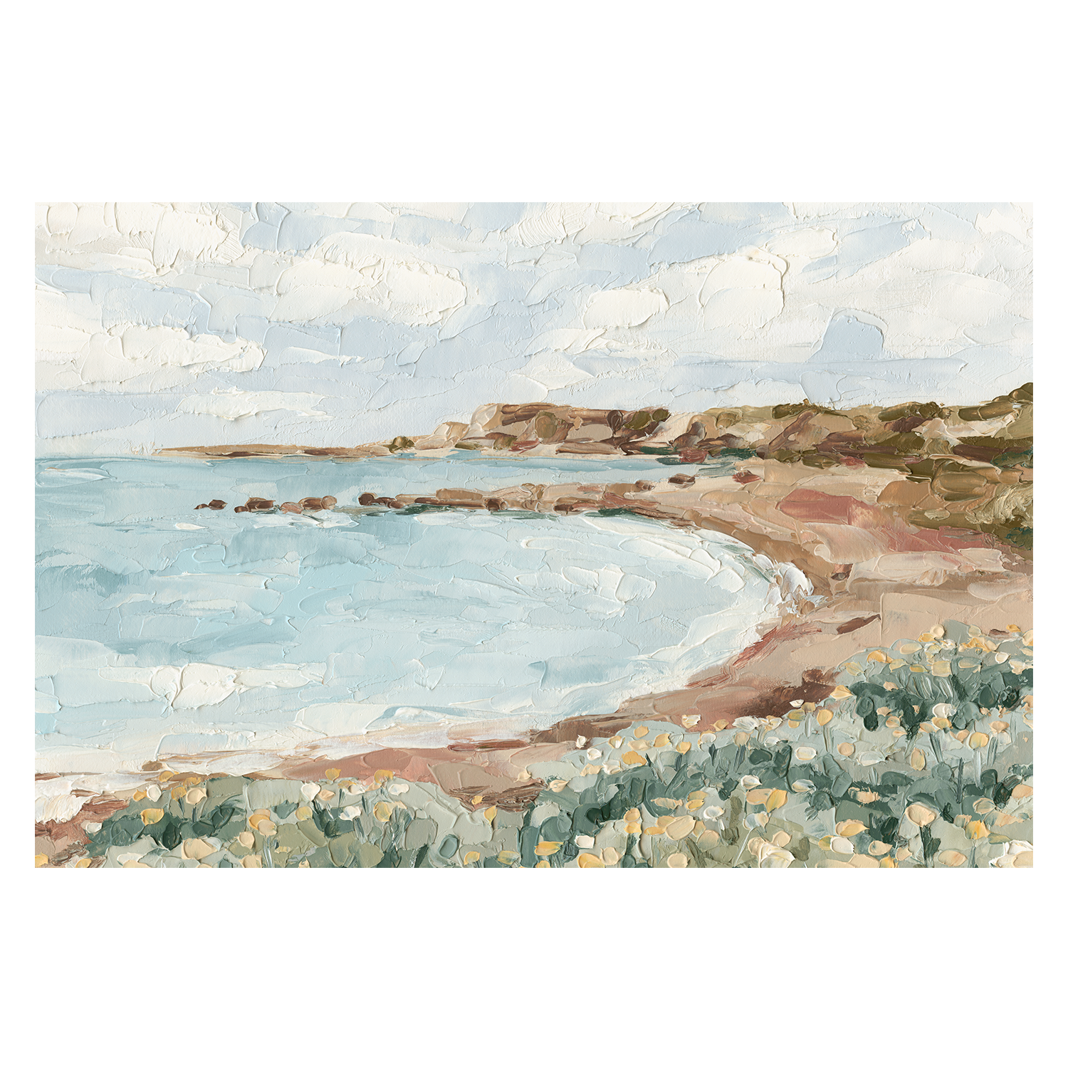 wall-art-print-canvas-poster-framed-Low Tide , By Hannah Weisner-1