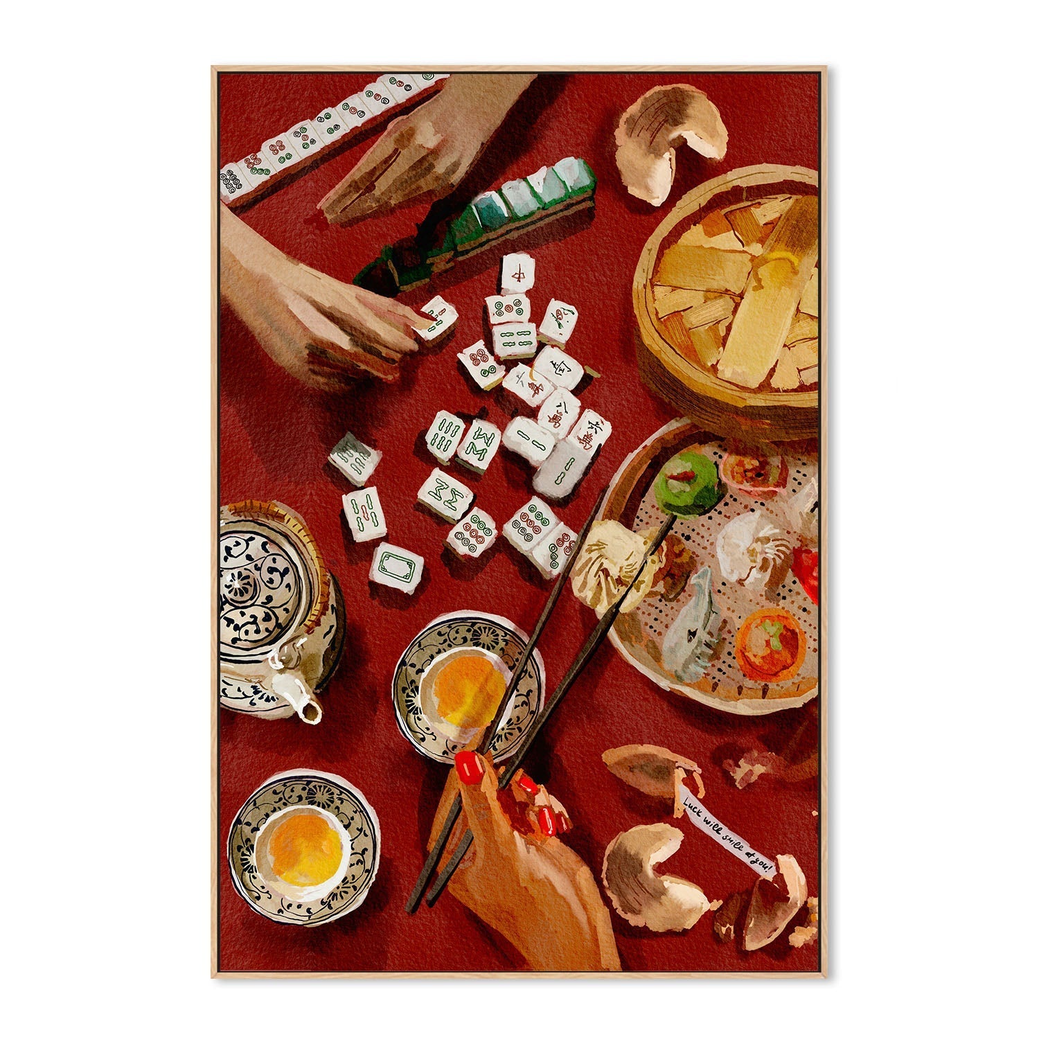 wall-art-print-canvas-poster-framed-Luck Will Smile On You , By Ekaterina Zagorska-4