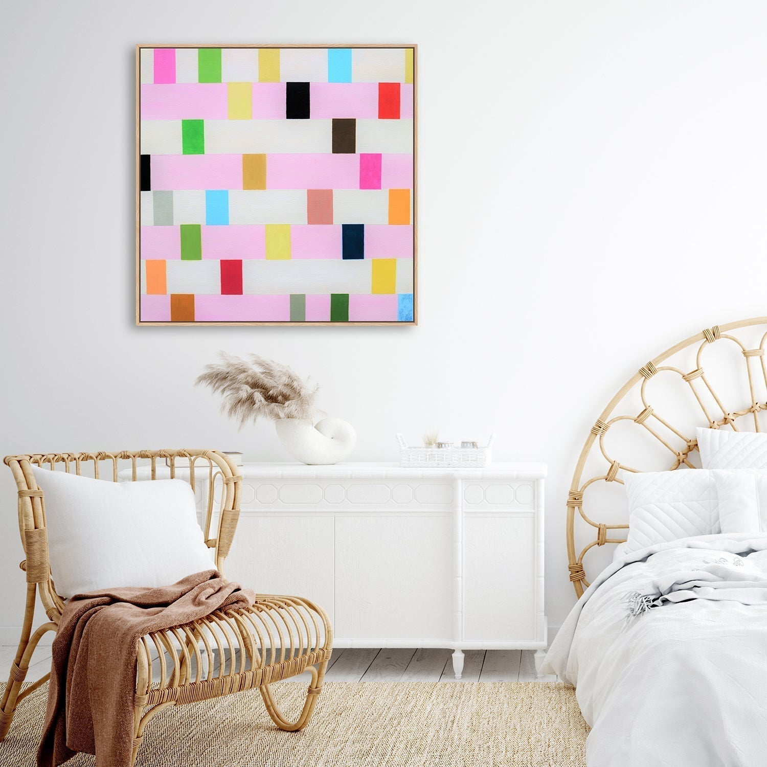wall-art-print-canvas-poster-framed-Lucky Coincidences-by-Ieva Baklane-Gioia Wall Art