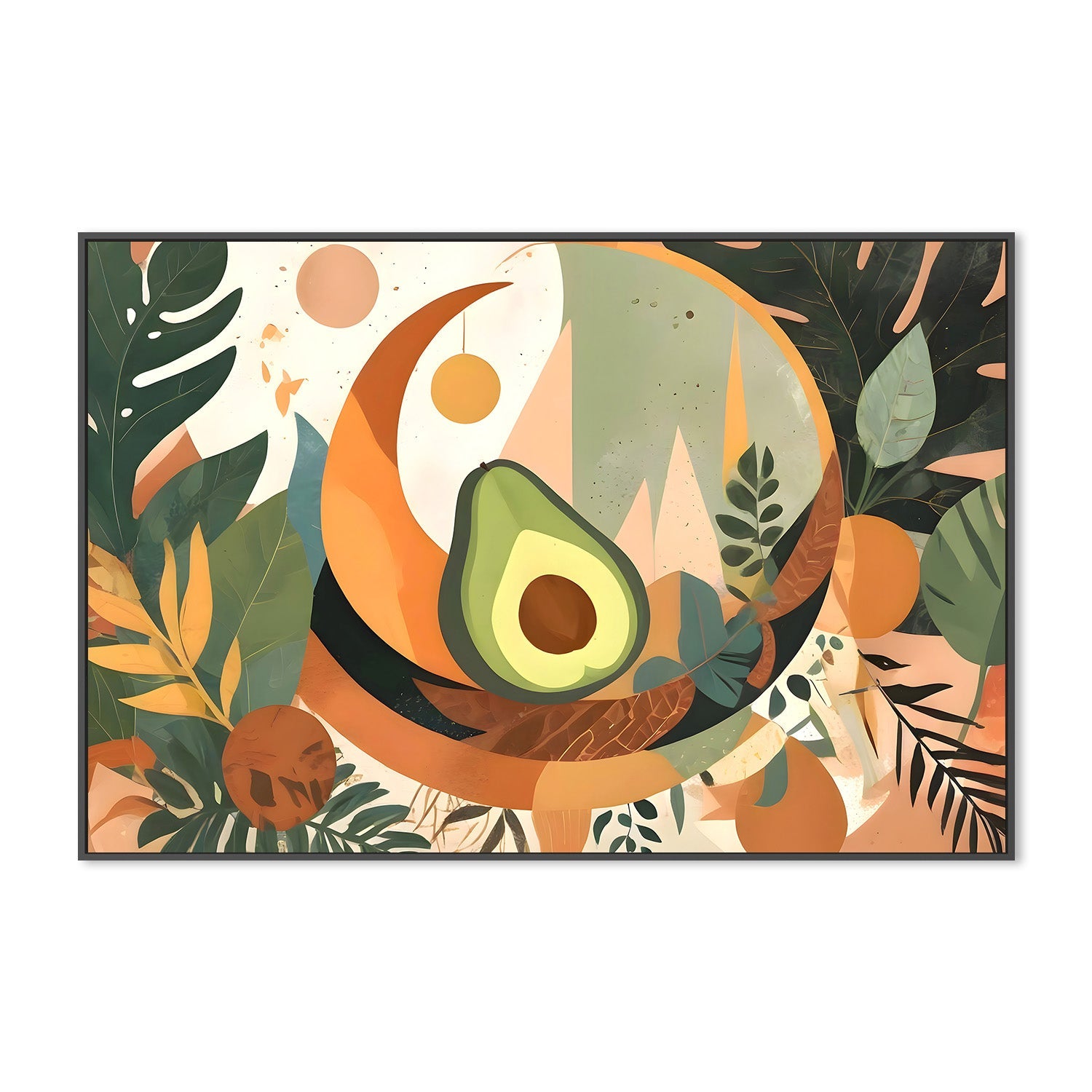wall-art-print-canvas-poster-framed-Lunar Avocado-3