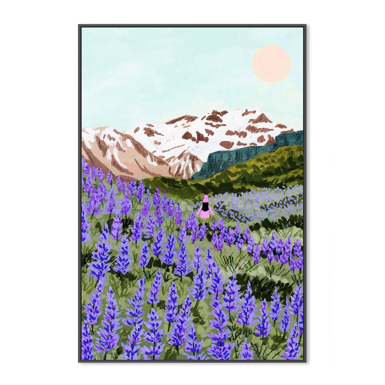 wall-art-print-canvas-poster-framed-Lupine-3