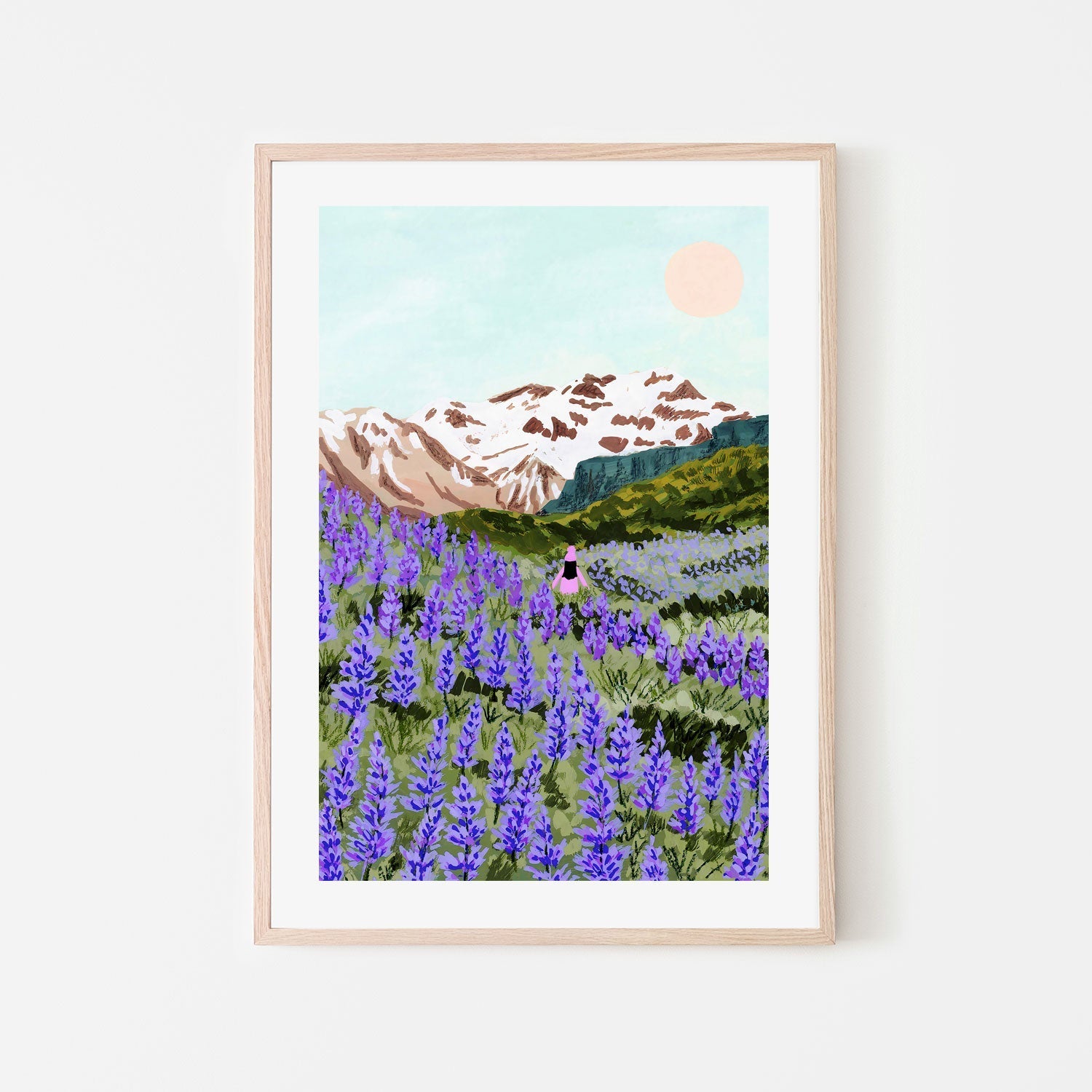 wall-art-print-canvas-poster-framed-Lupine-6